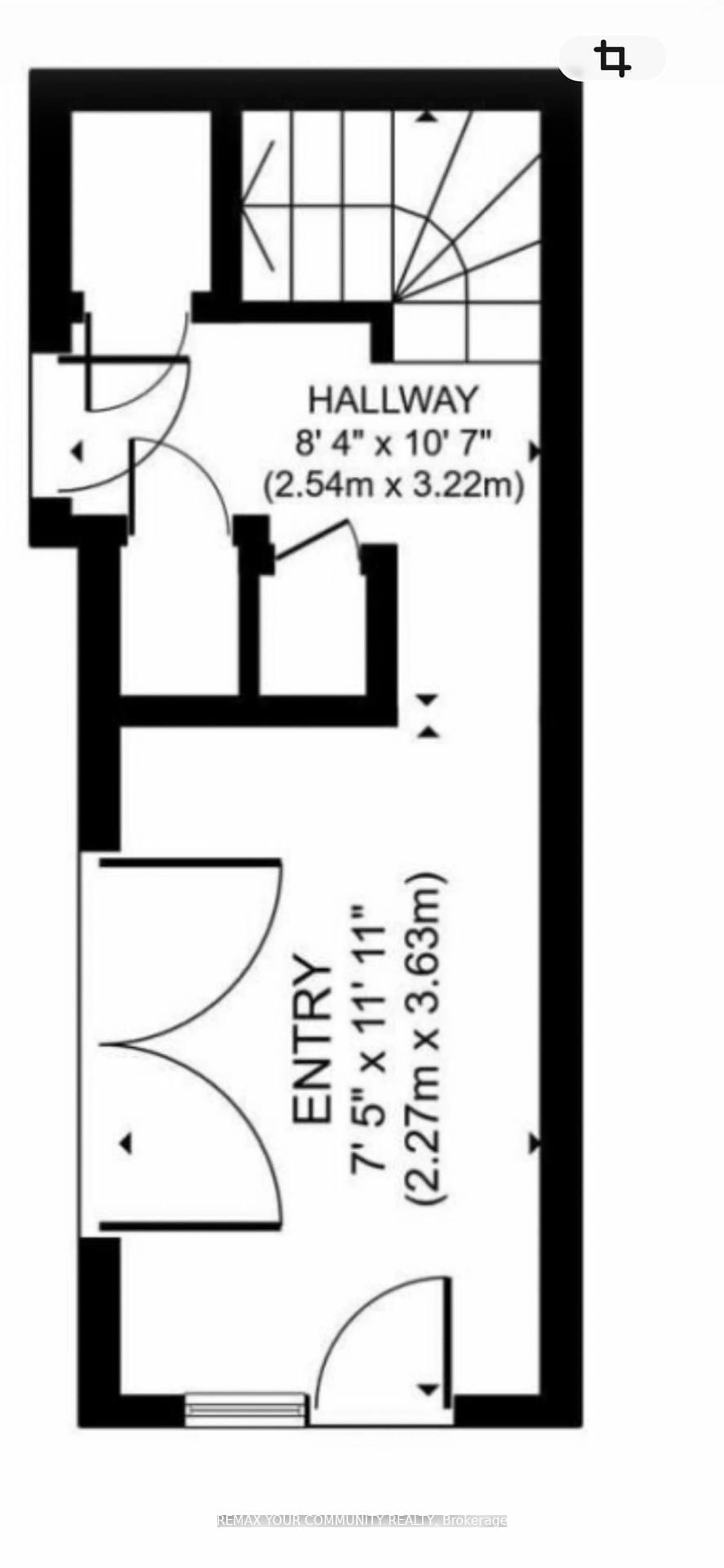 Floor plan for 201 Westbank Tr #49, Hamilton Ontario L8J 0H4