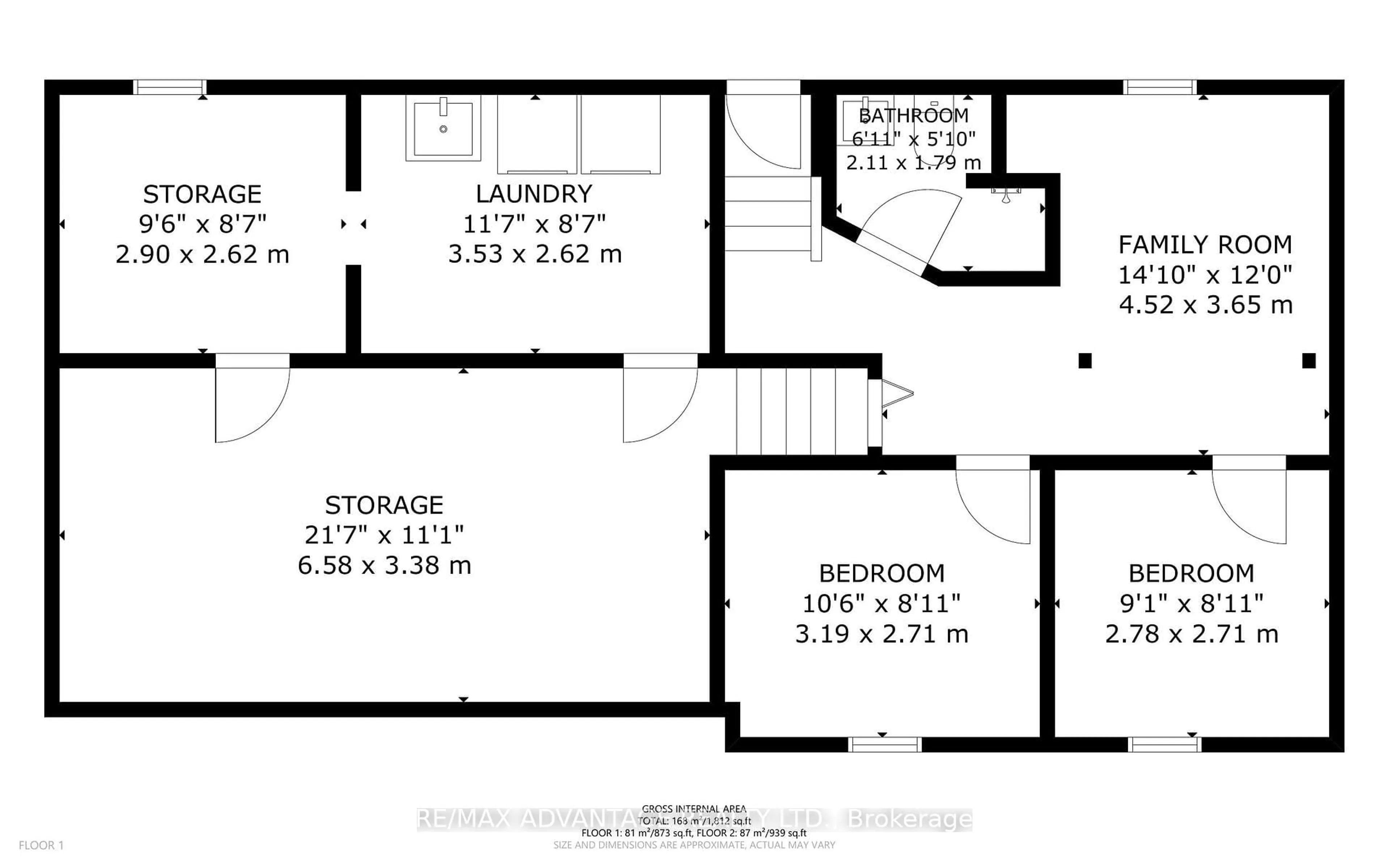 Floor plan for 9 Camelot Cres, London East Ontario N5V 3L4