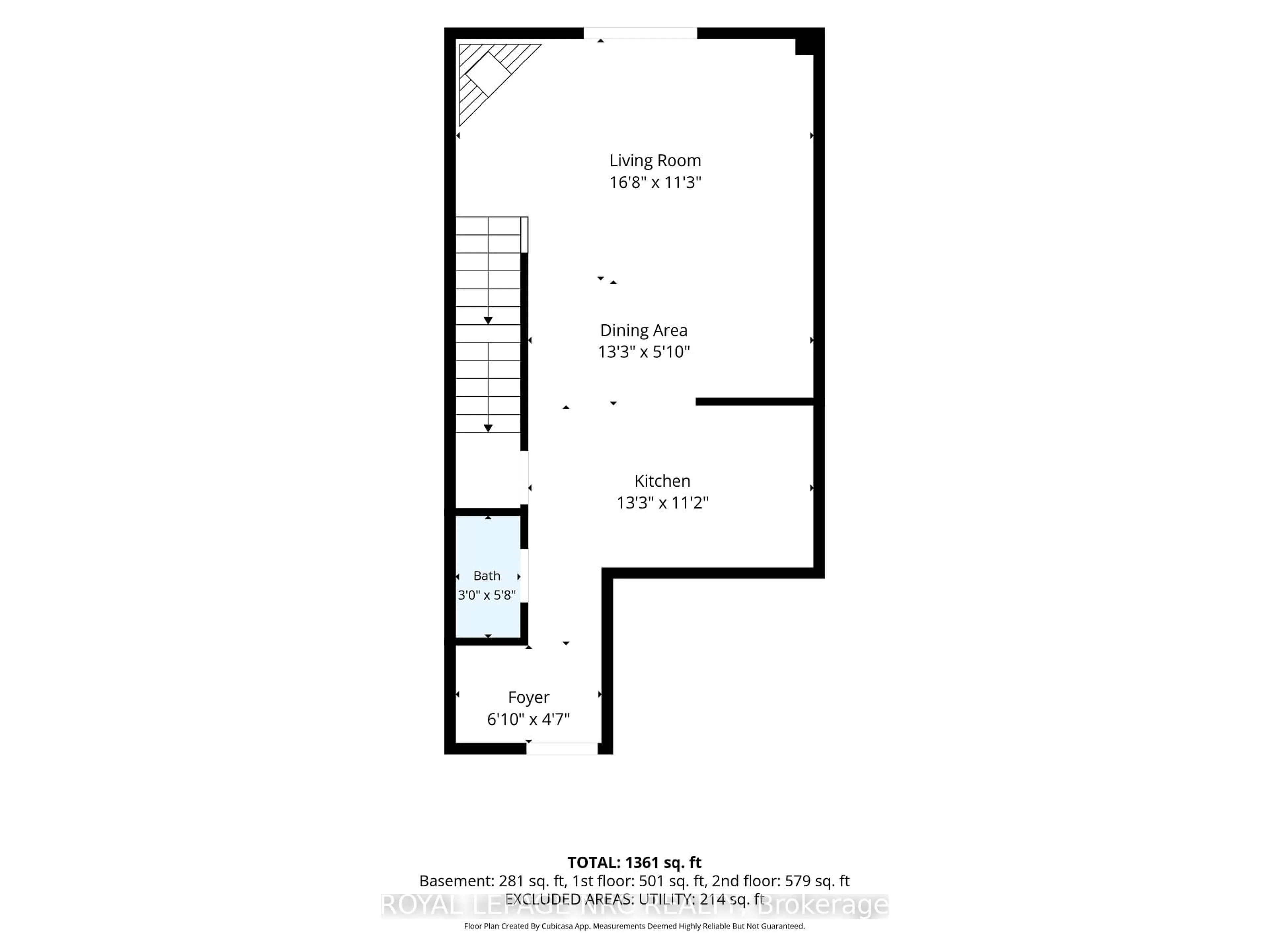 Floor plan for 4345 Beverley Cres, Lincoln Ontario L3J 0P6