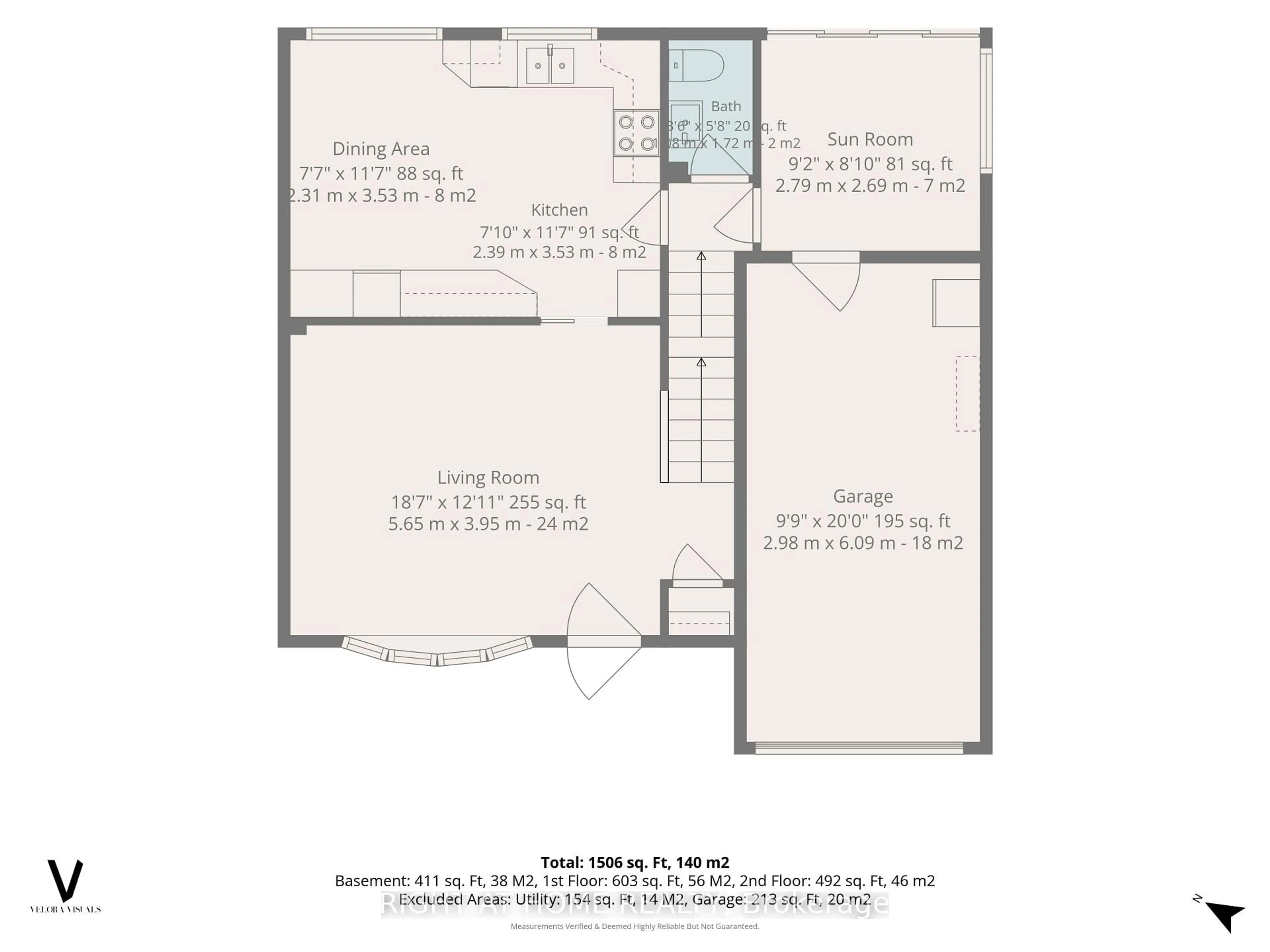 Floor plan for 724 Notre Dame Dr, London South Ontario N6J 3B6