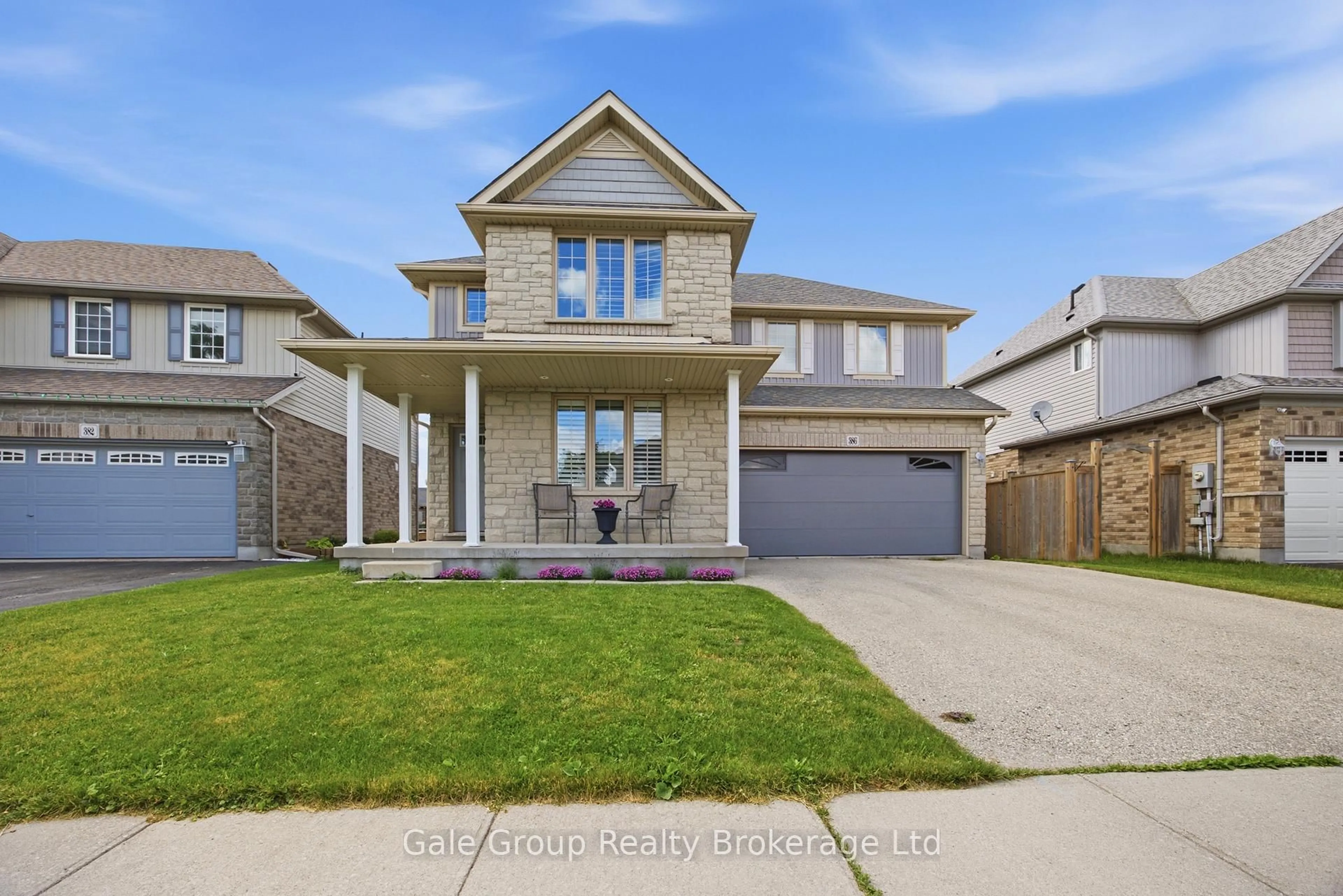 Home with brick exterior material, street for 386 Fairway Rd, Woodstock Ontario N4T 0E1