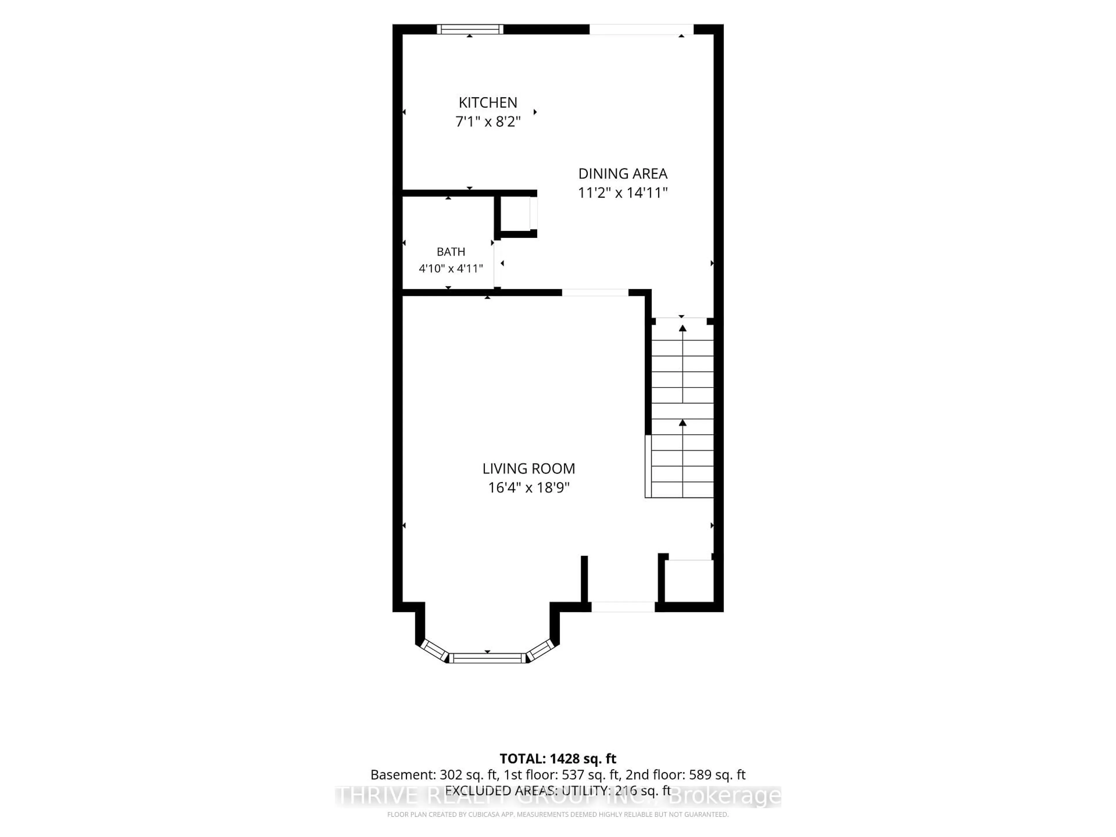Floor plan for 101 Brookside St #21, London South Ontario N5Z 5C9