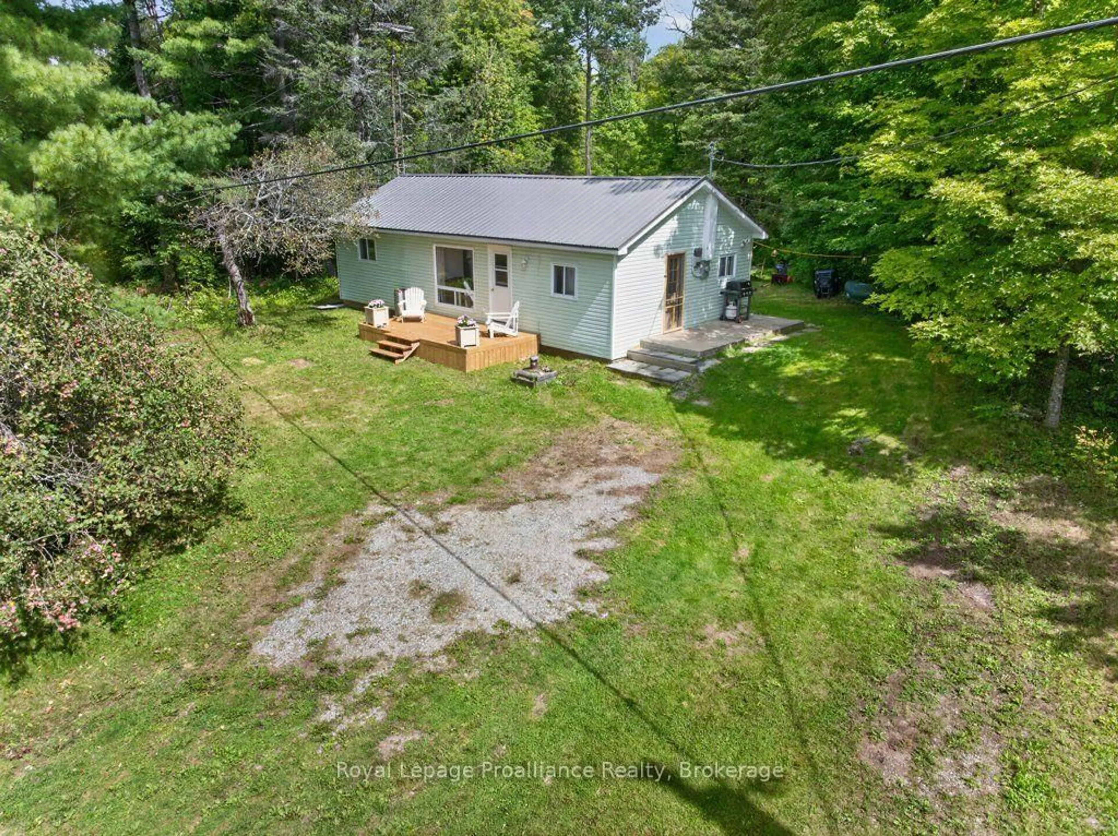 A pic from outside/outdoor area/front of a property/back of a property/a pic from drone, unknown for 1139 River Rd, Ompah Ontario K0H 2J0