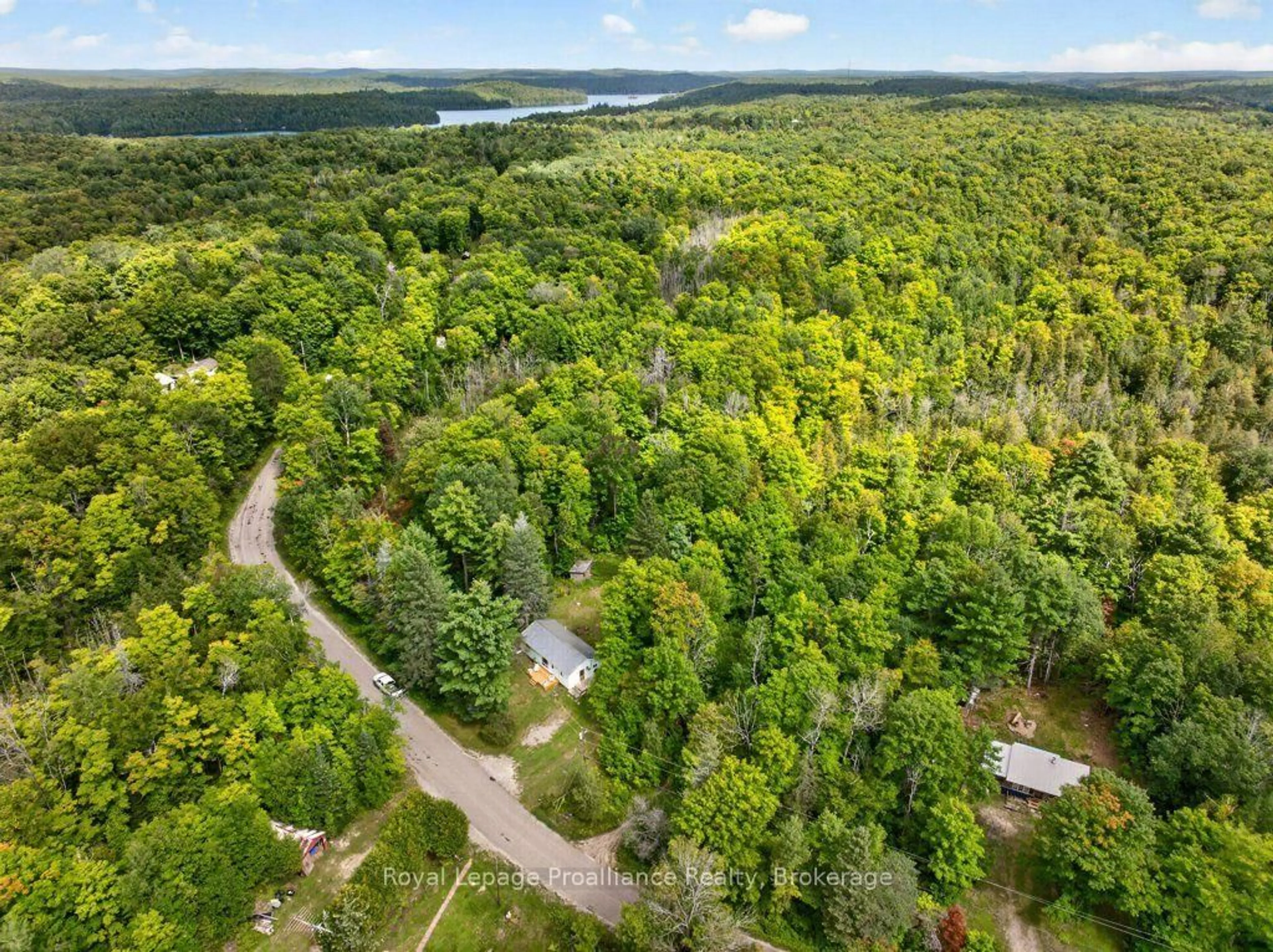 A pic from outside/outdoor area/front of a property/back of a property/a pic from drone, forest/trees view for 1139 River Rd, Ompah Ontario K0H 2J0