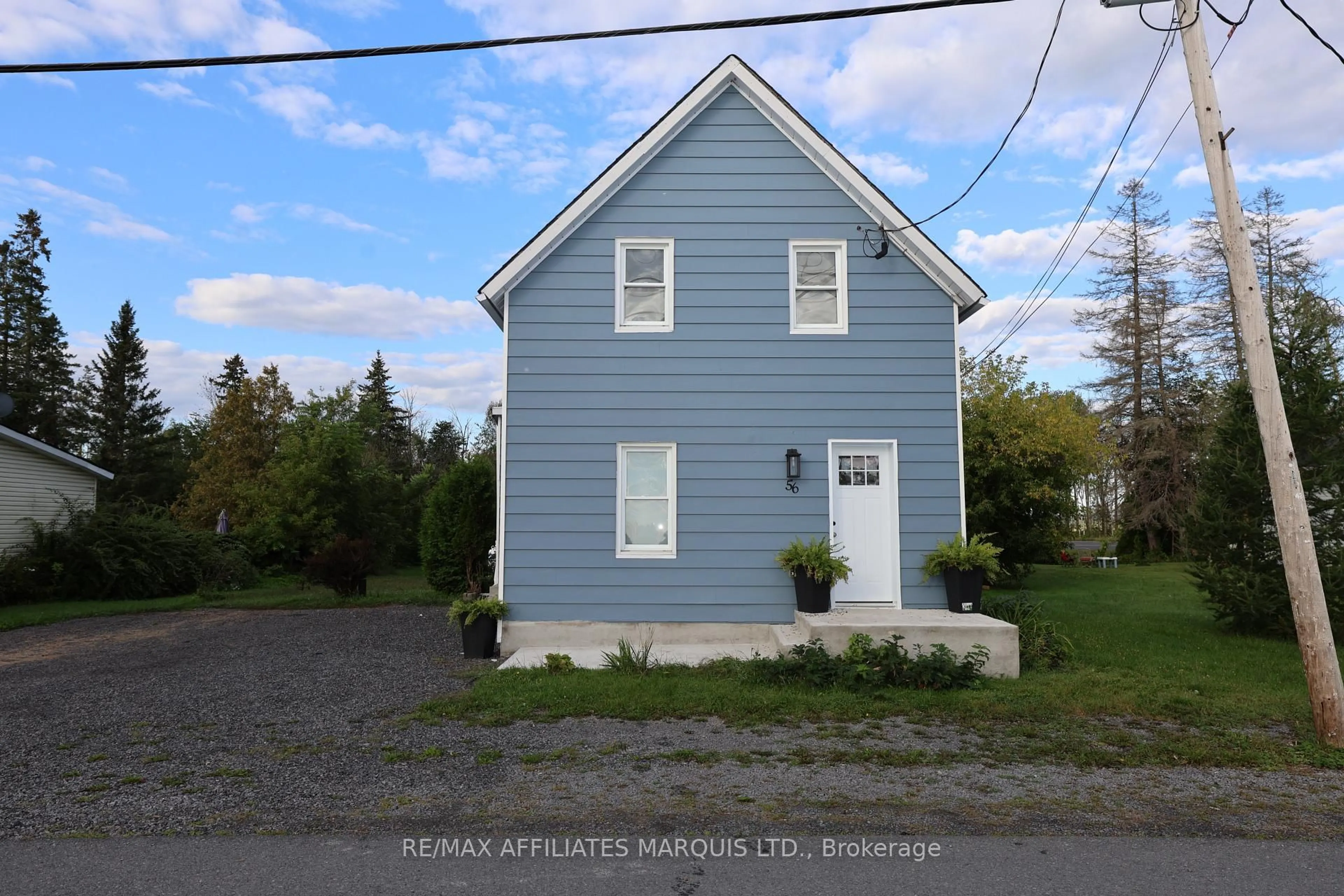 Home with vinyl exterior material, street for 56 Marlborough St, North Glengarry Ontario K0C 1T0