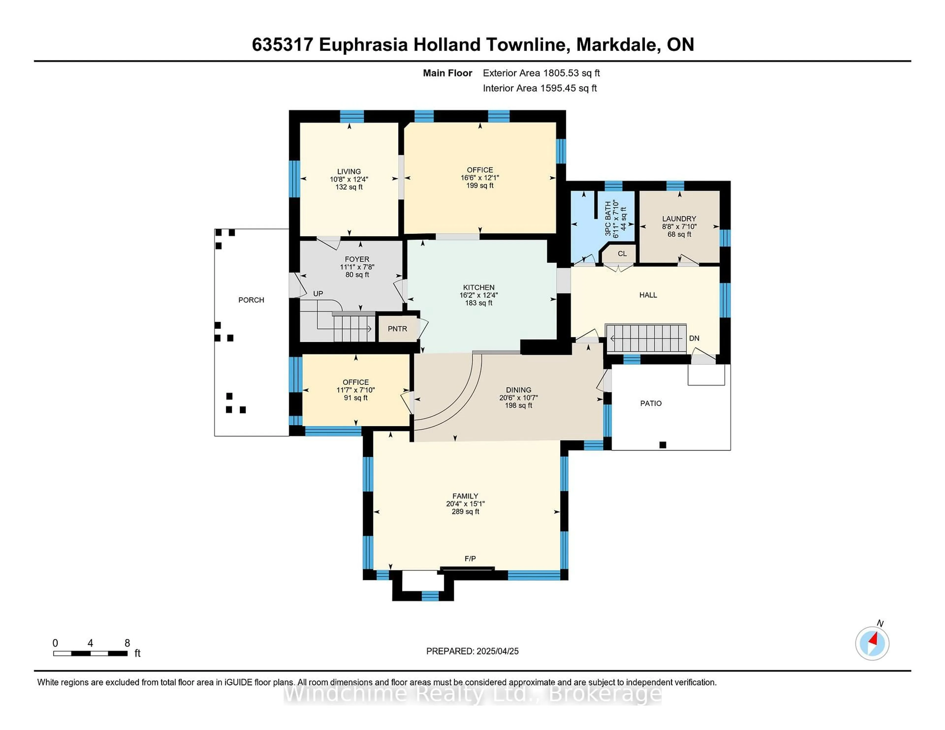 Floor plan for 635317 Euphrasia-Holland Townline, Grey Highlands Ontario N0C 1H0