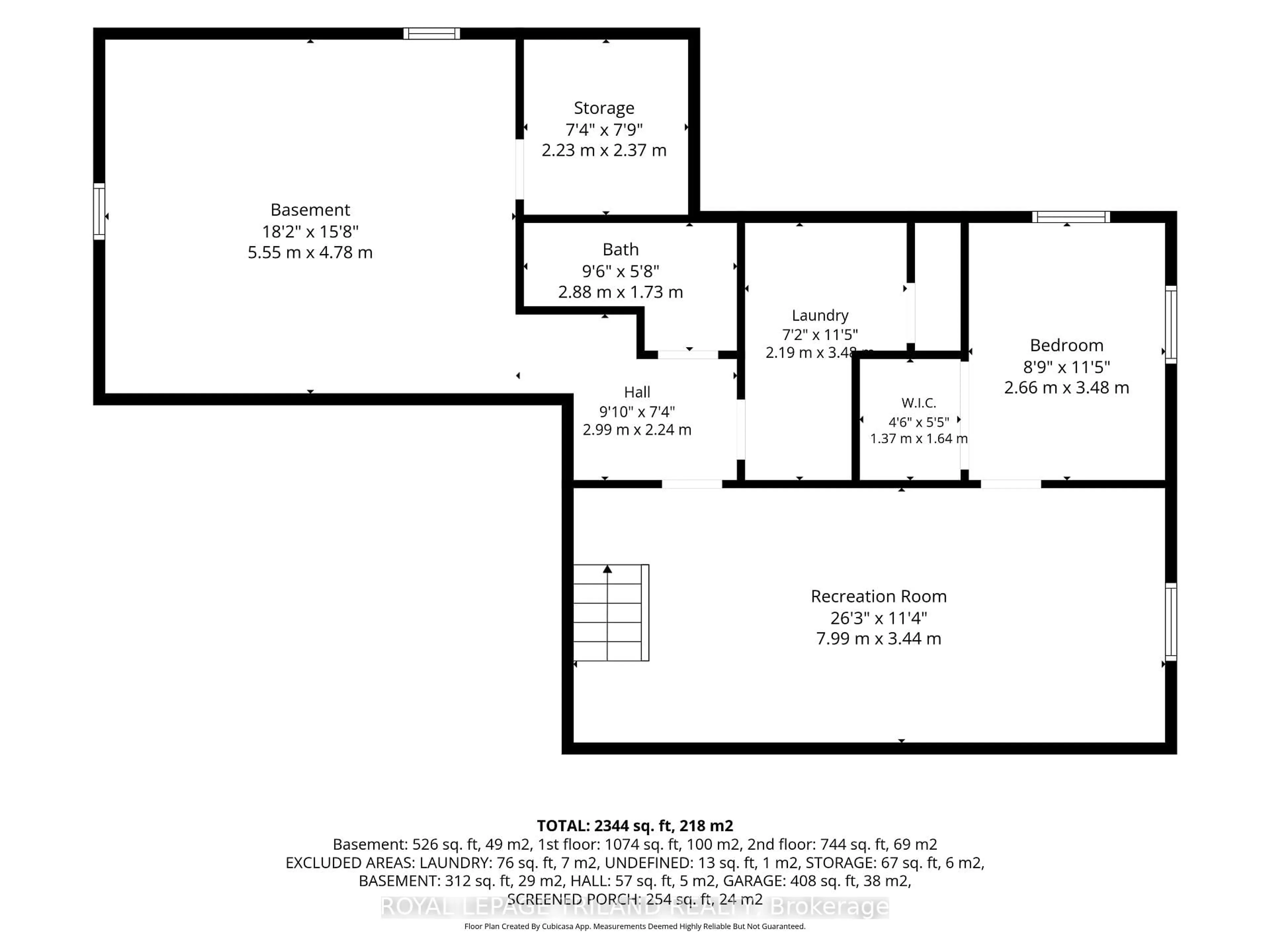 Floor plan for 165 Camden Cres, London North Ontario N5X 2J6