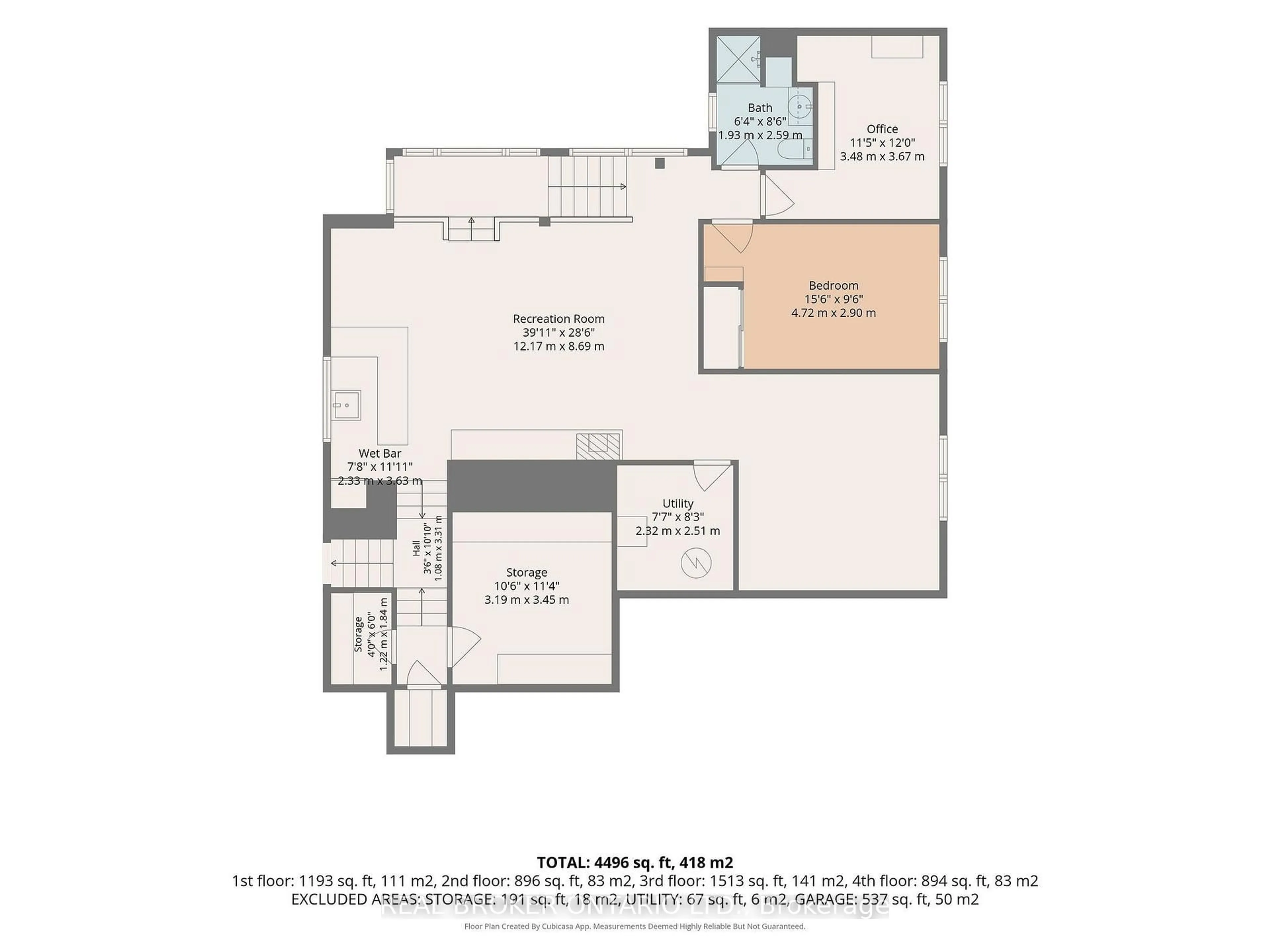 Floor plan for 2316 French Hill Rd, Ottawa Ontario K4C 1M2