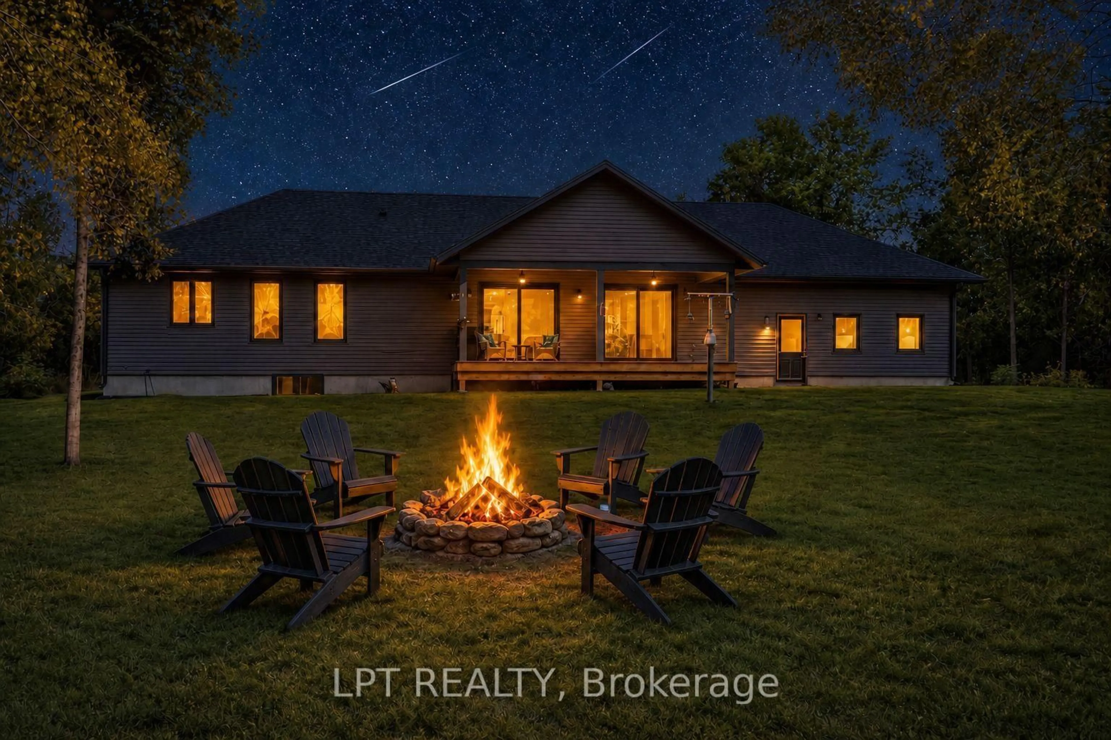 Patio, water/lake/river/ocean view for 449 Bulmers Rd, Kawartha Lakes Ontario K0M 1N0