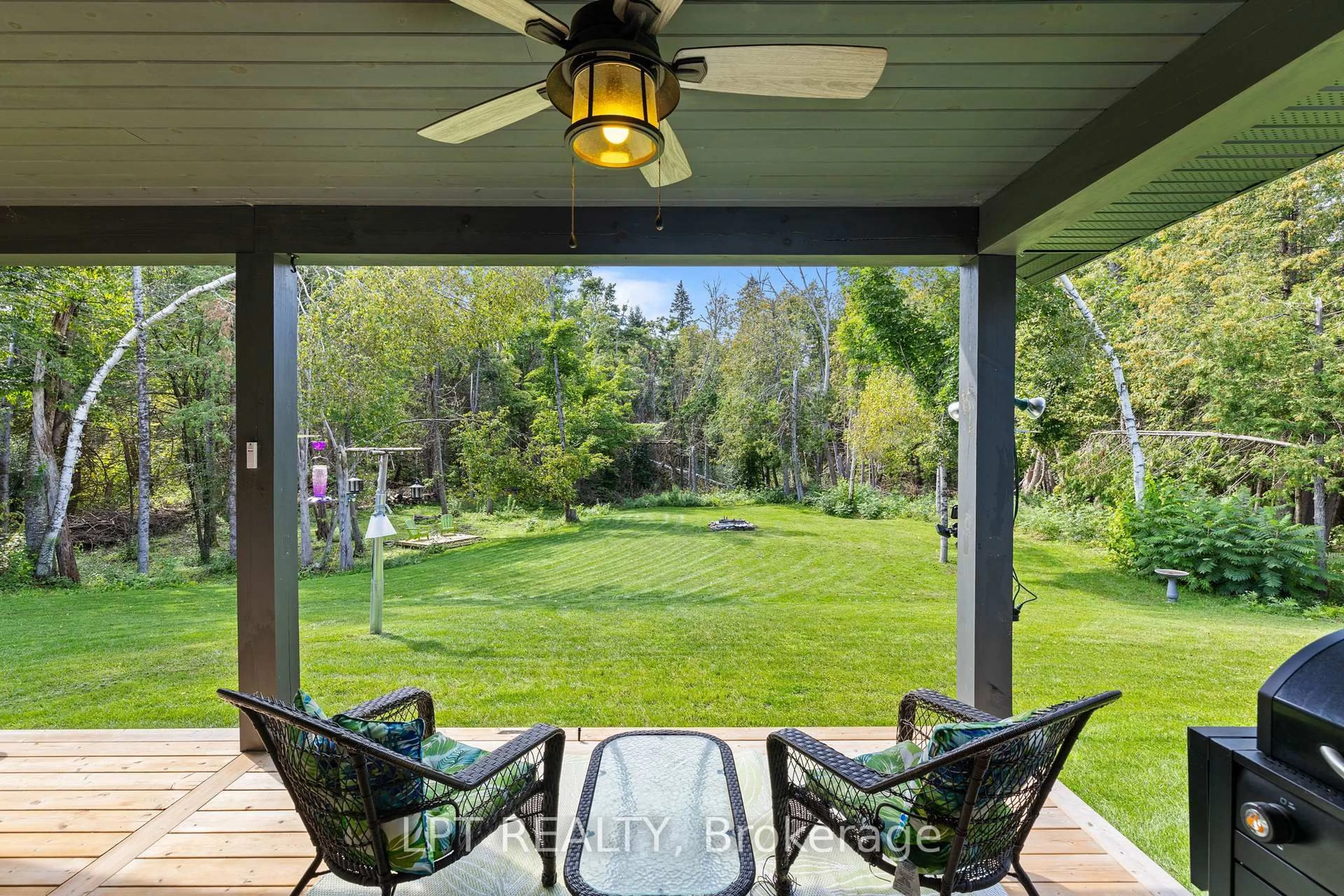Patio, water/lake/river/ocean view for 449 Bulmers Rd, Kawartha Lakes Ontario K0M 1N0
