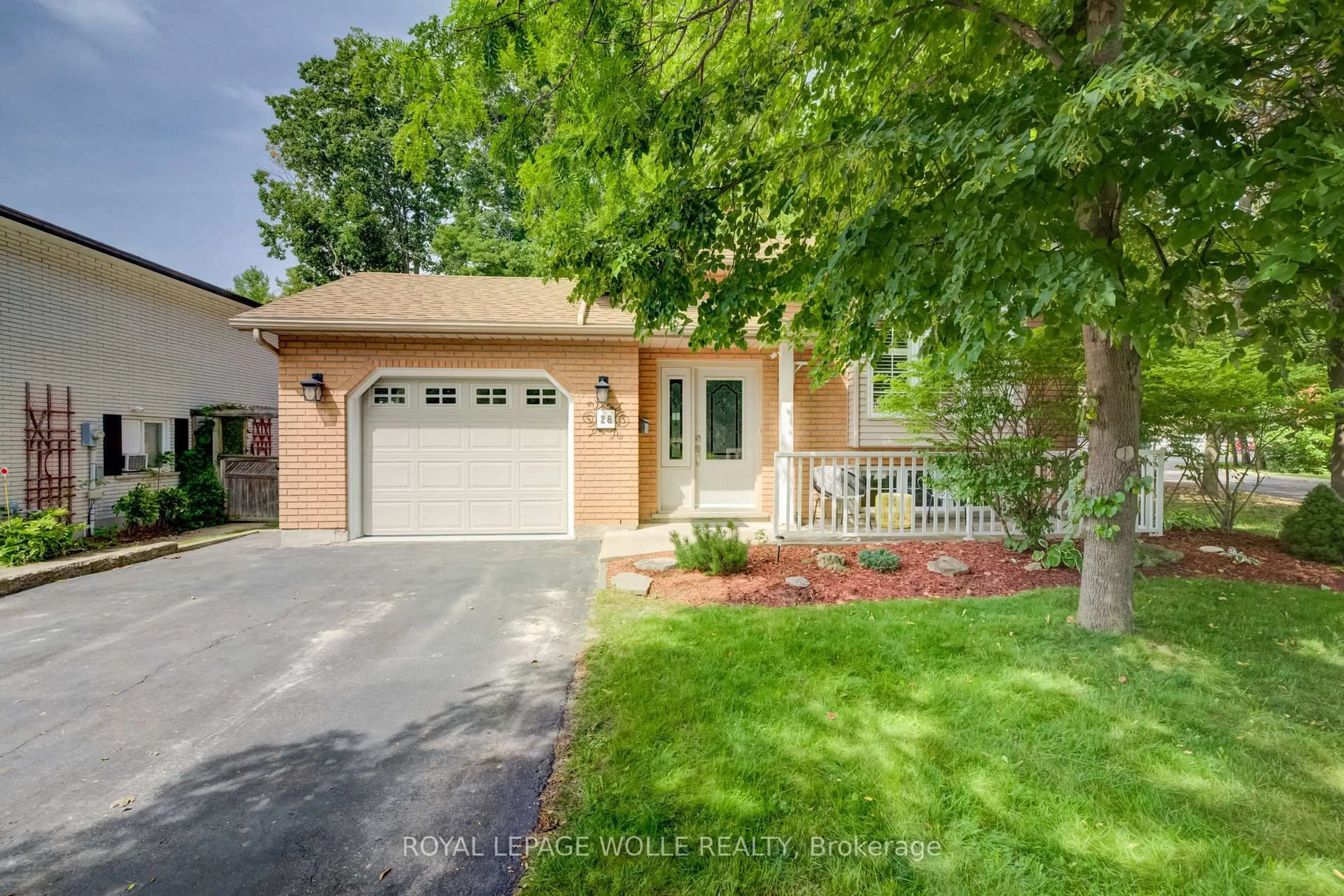 Home with brick exterior material, street for 28 Forrest Ave, Wilmot Ontario N3A 1Y1