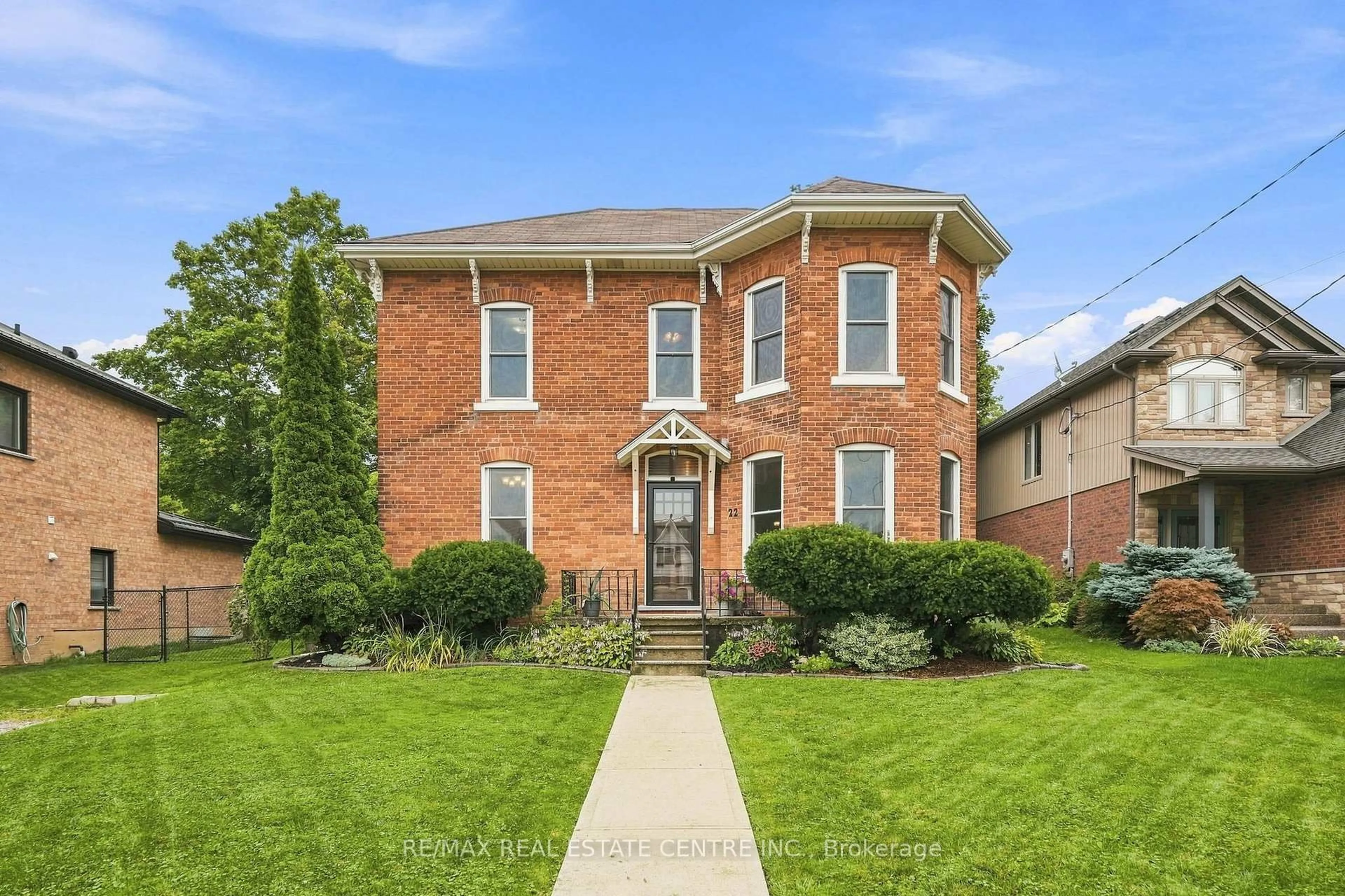 Home with brick exterior material, street for 22 Munsee St, Haldimand Ontario N0A 1E0