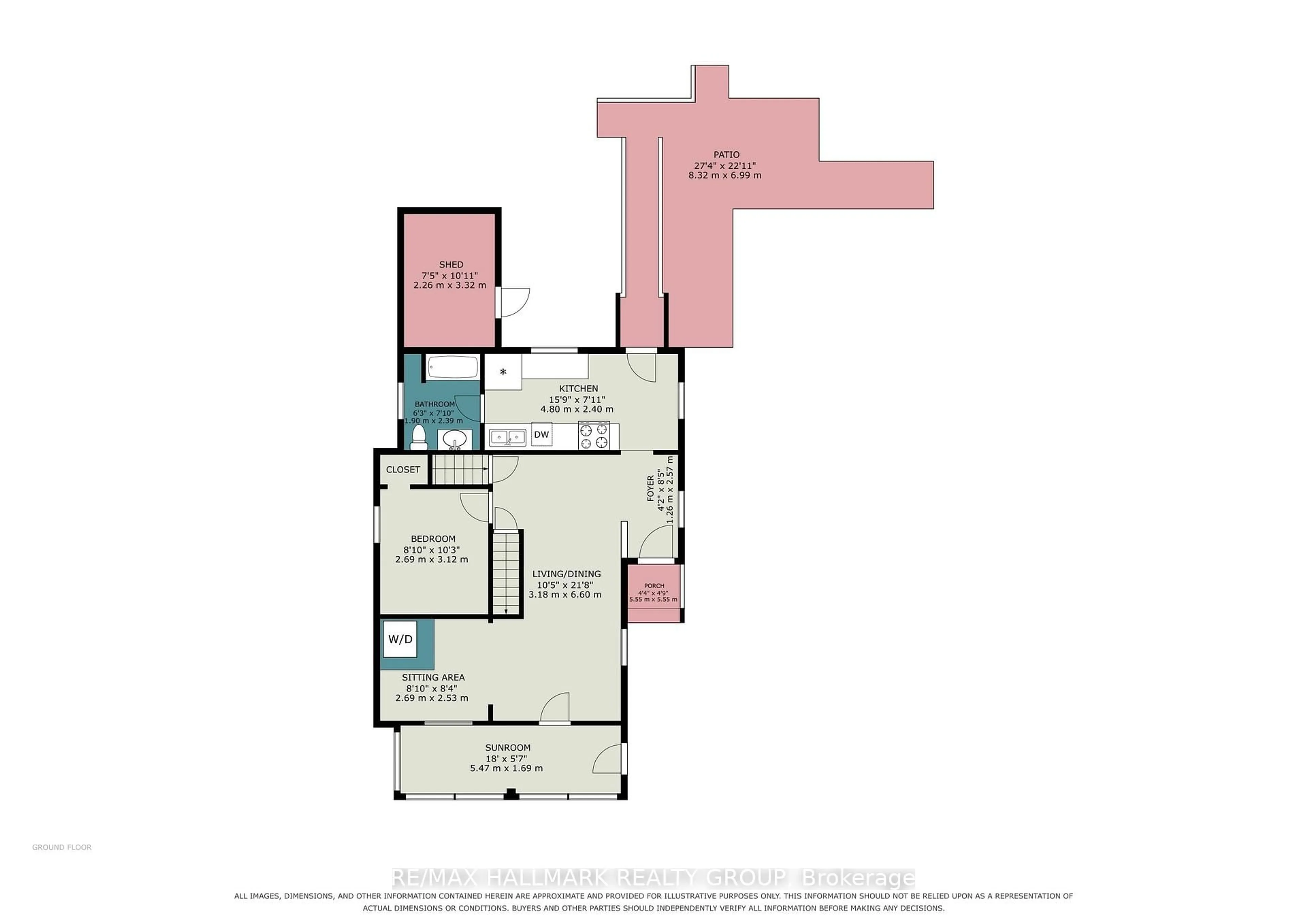 Floor plan for 617 Roy St, Pembroke Ontario K8A 6R9