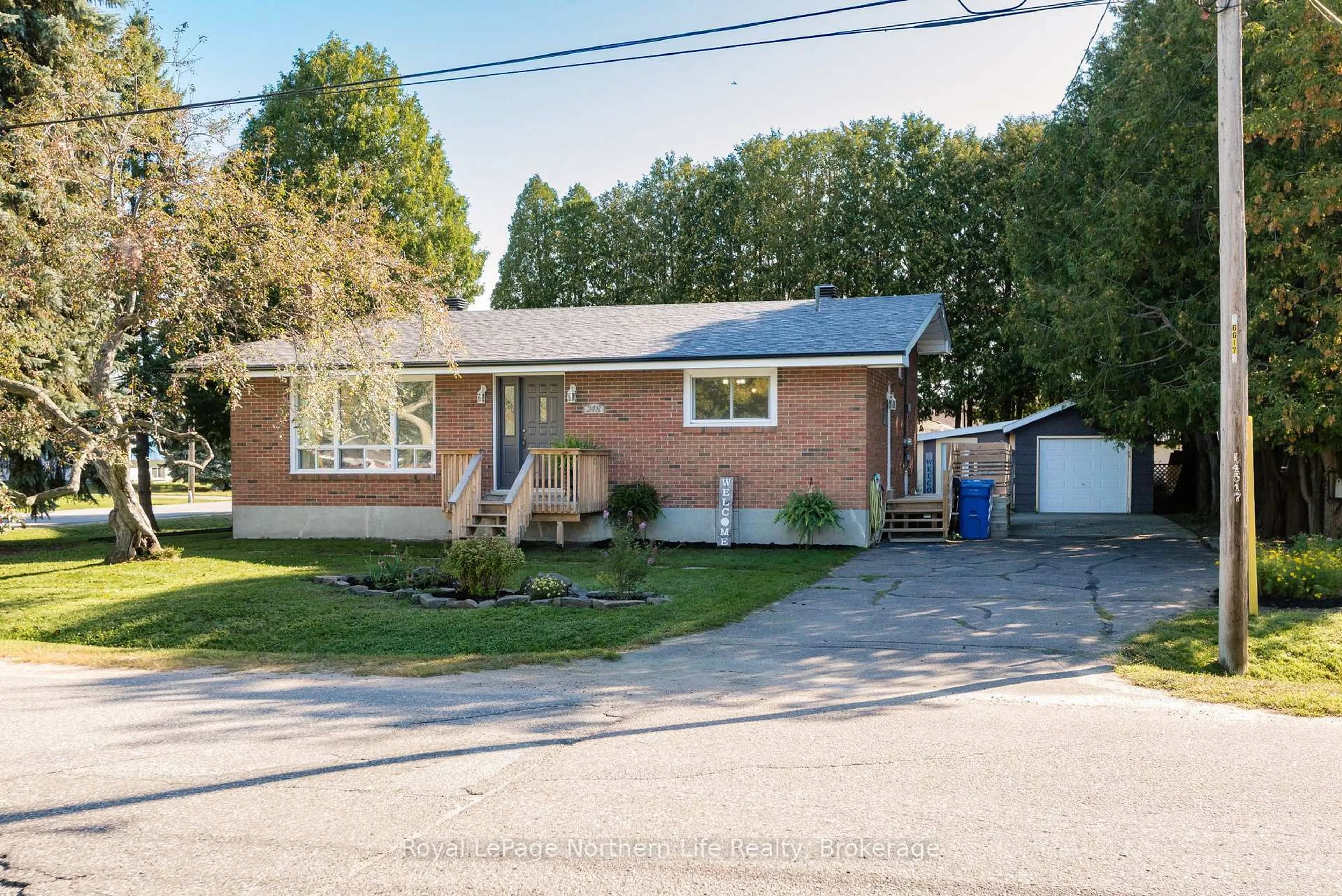 Home with brick exterior material, street for 248 Lee Ave, North Bay Ontario P1A 2K8
