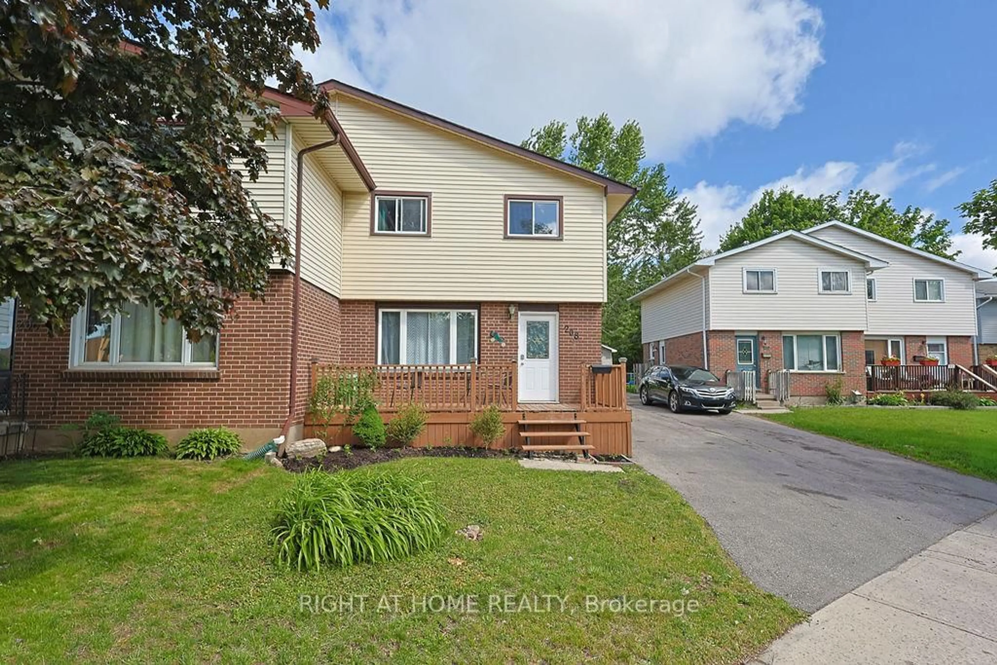 Home with brick exterior material, street for 208 Admiral Dr, London East Ontario N5V 1H8