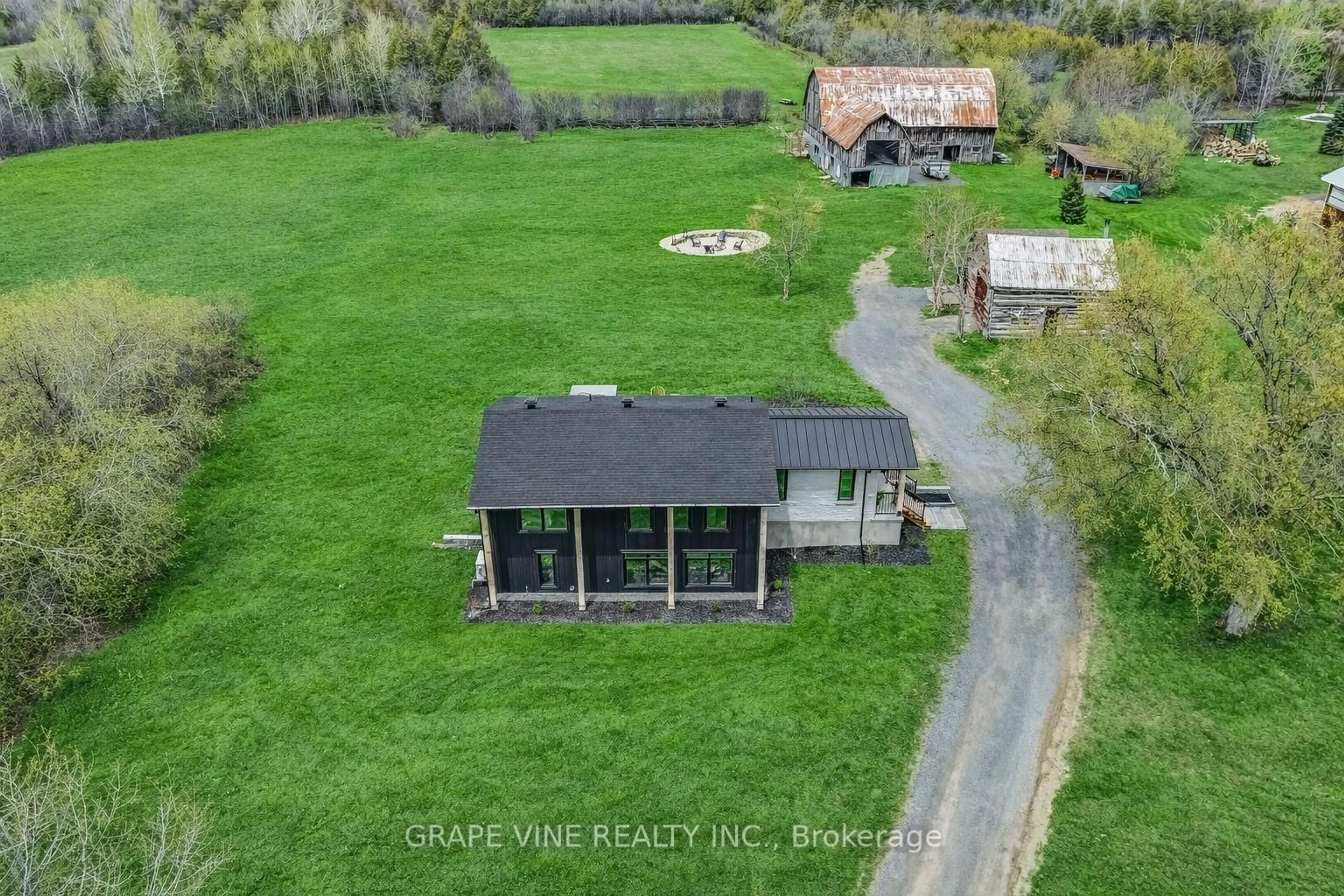 A pic from outside/outdoor area/front of a property/back of a property/a pic from drone, unknown for 1671 County RD 43 Rd, North Grenville Ontario K0G 1G0