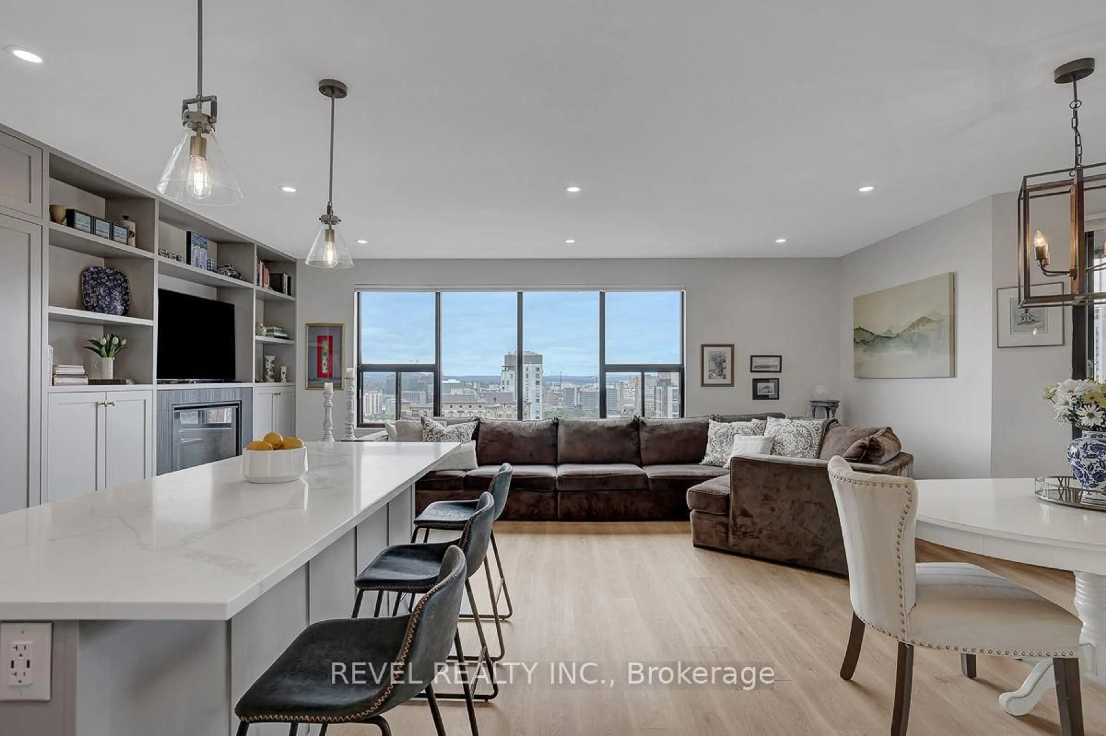 Open concept kitchen, unknown for 556 Laurier Ave #2003, Ottawa Ontario K1R 7X2