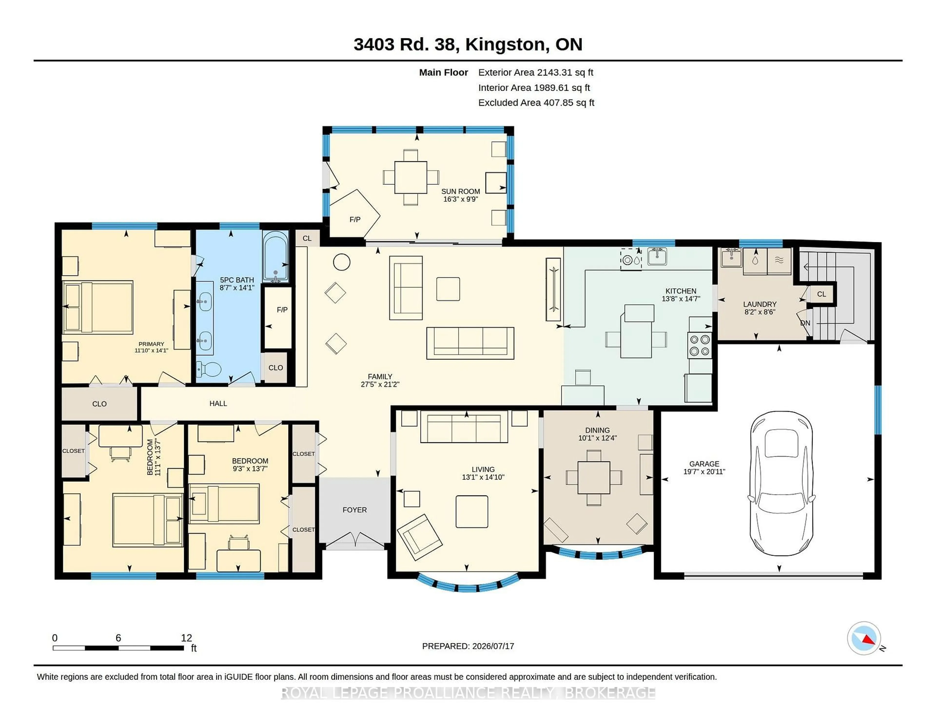 Floor plan for 3403 Road 38, Mcdonalds Corners Ontario K0H 1M0