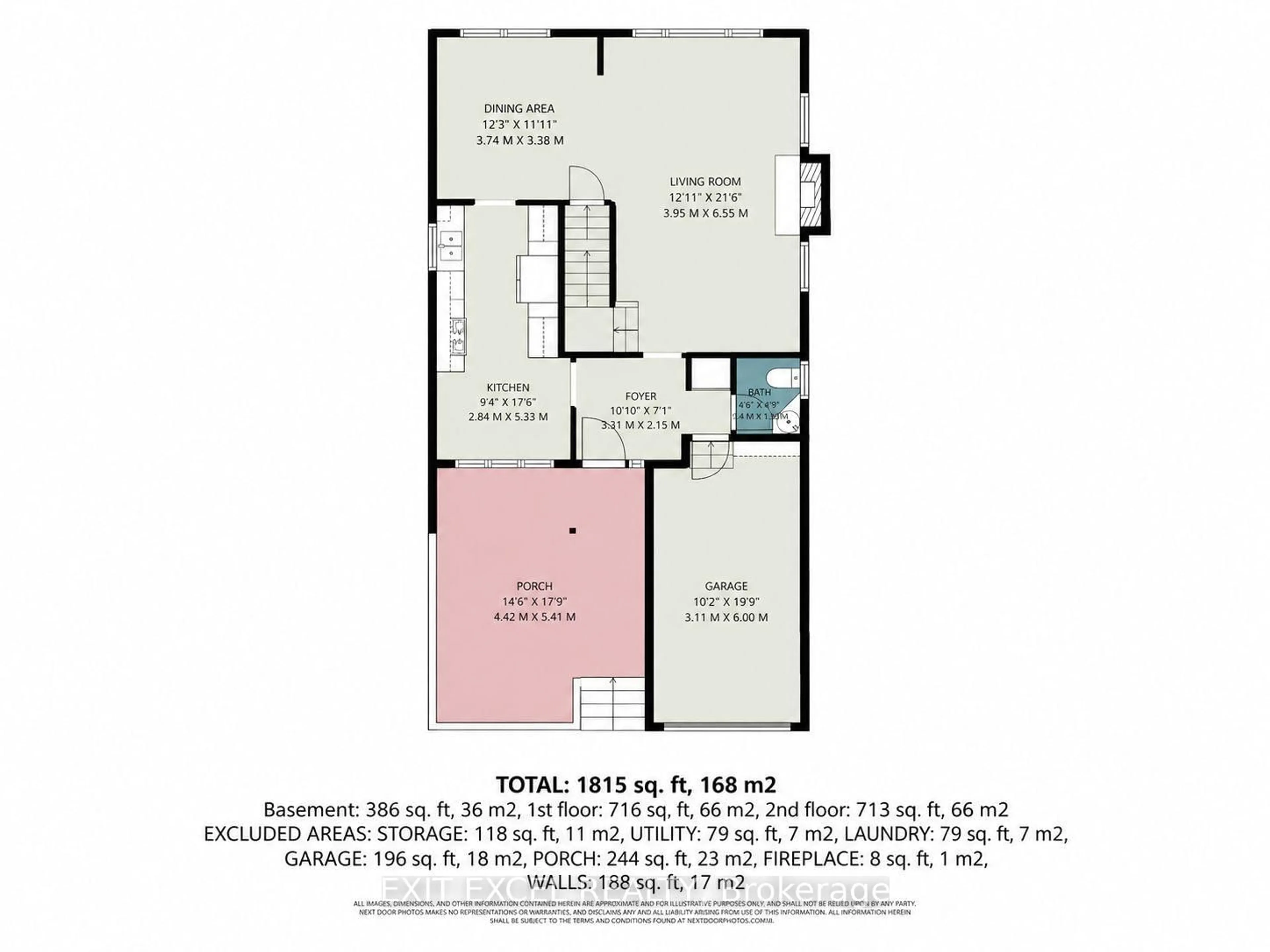Floor plan for 16 Lima Way, Ottawa Ontario K2J 3G6