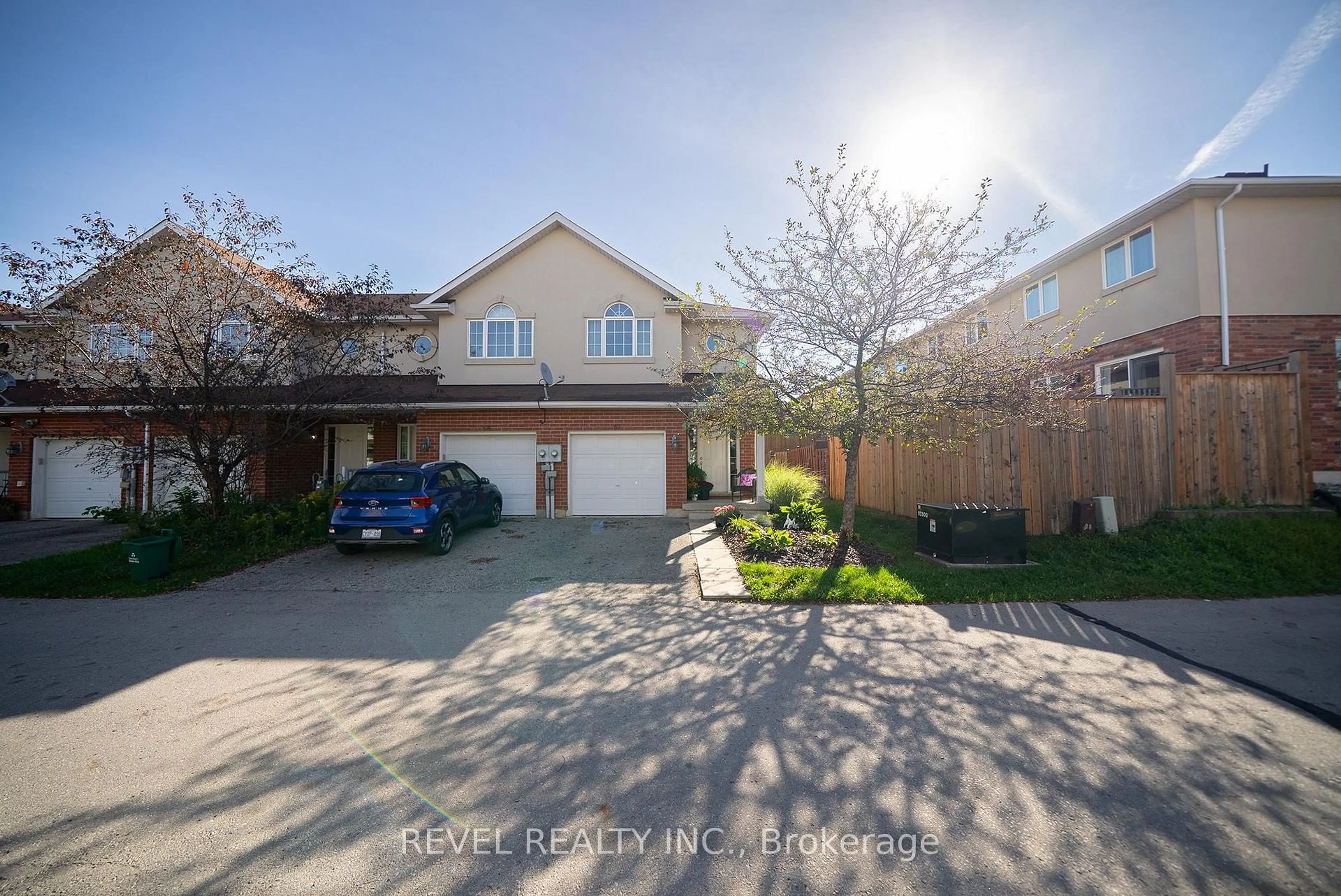 A pic from outside/outdoor area/front of a property/back of a property/a pic from drone, street for 20 McConkey Cres #67, Brantford Ontario N3S 0C1