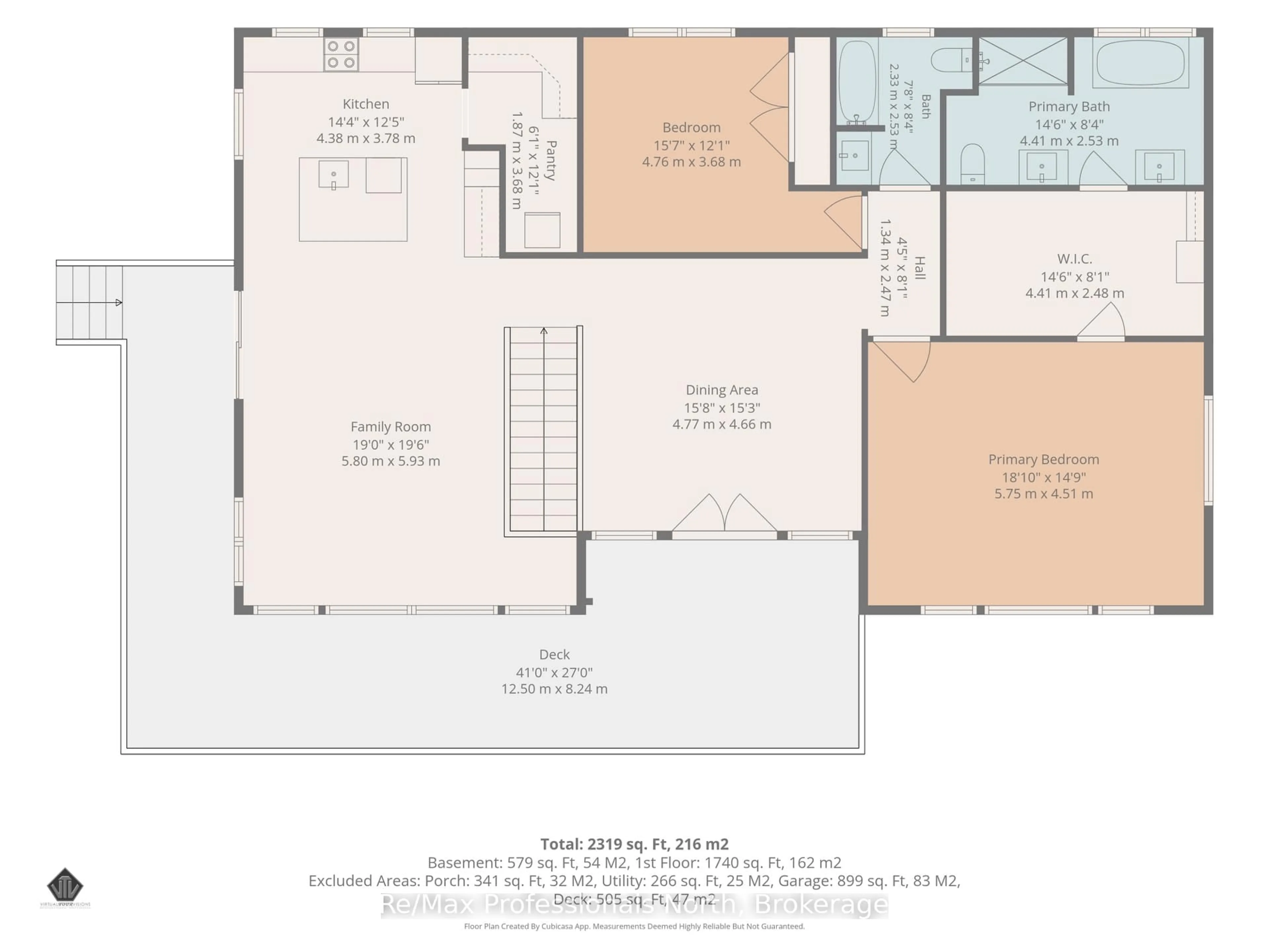 Floor plan for 1420 Echo Lake Rd, Lake of Bays Ontario P0B 1A0