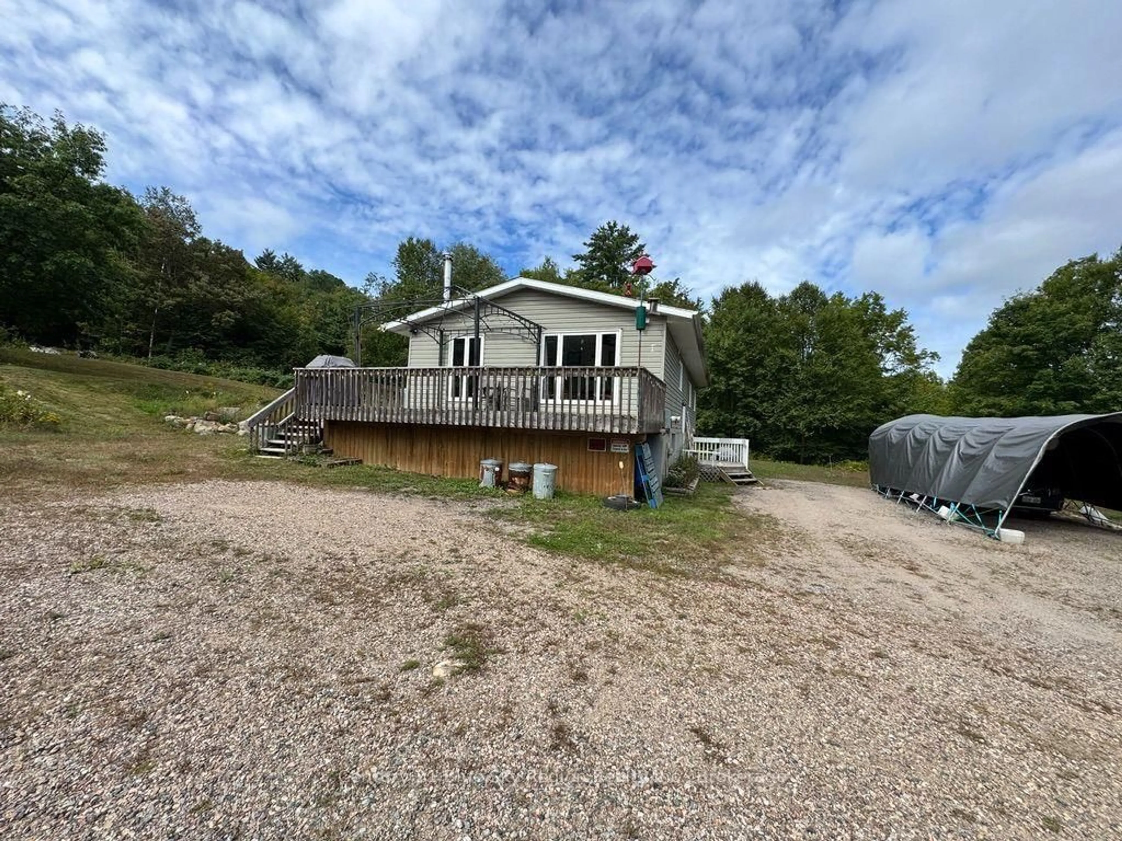 A pic from outside/outdoor area/front of a property/back of a property/a pic from drone, unknown for 170 Beaudry Rd, Mattawan Ontario P0H 1V0