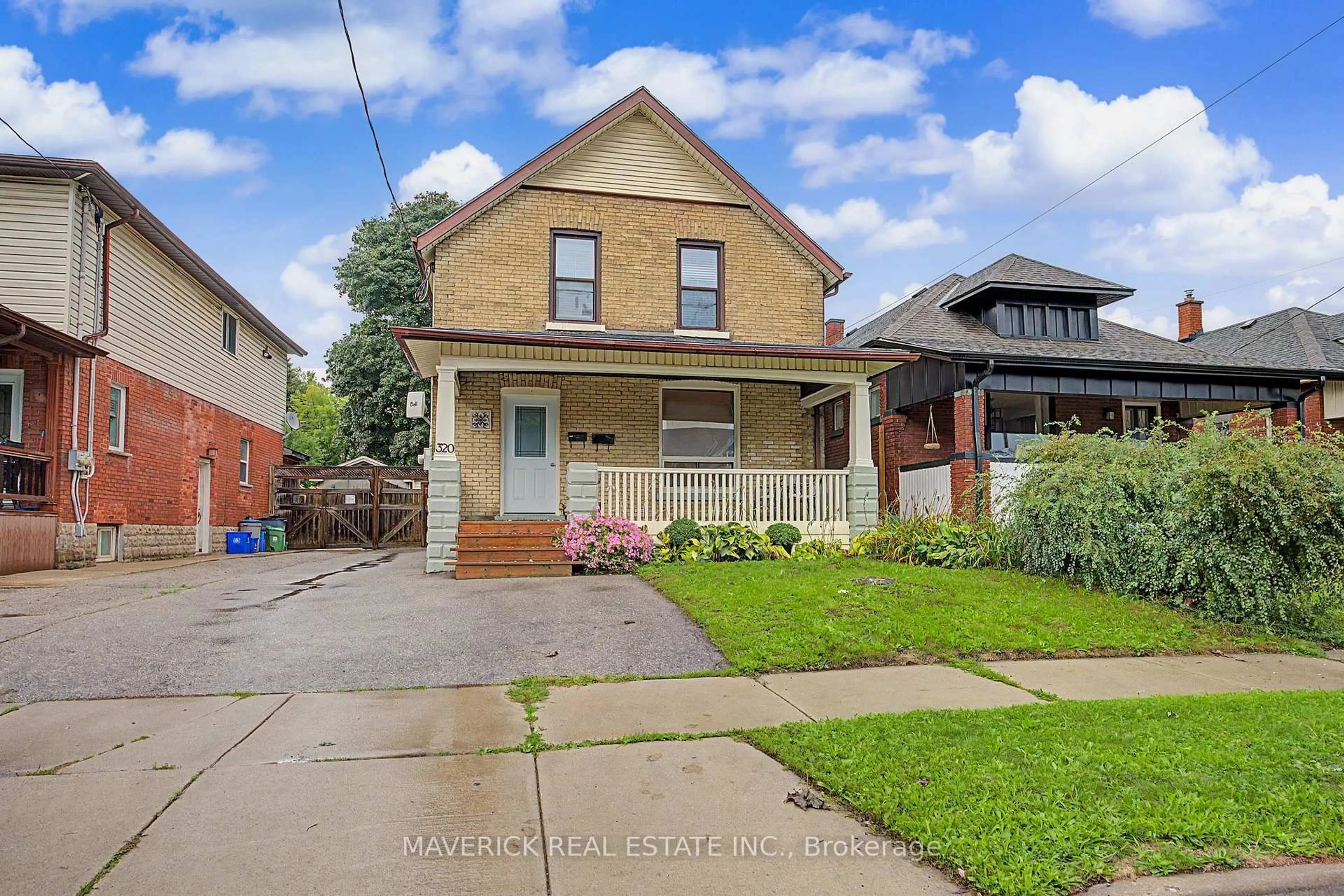 Home with brick exterior material, street for 320 ASHLAND Ave, London East Ontario N5W 4E6
