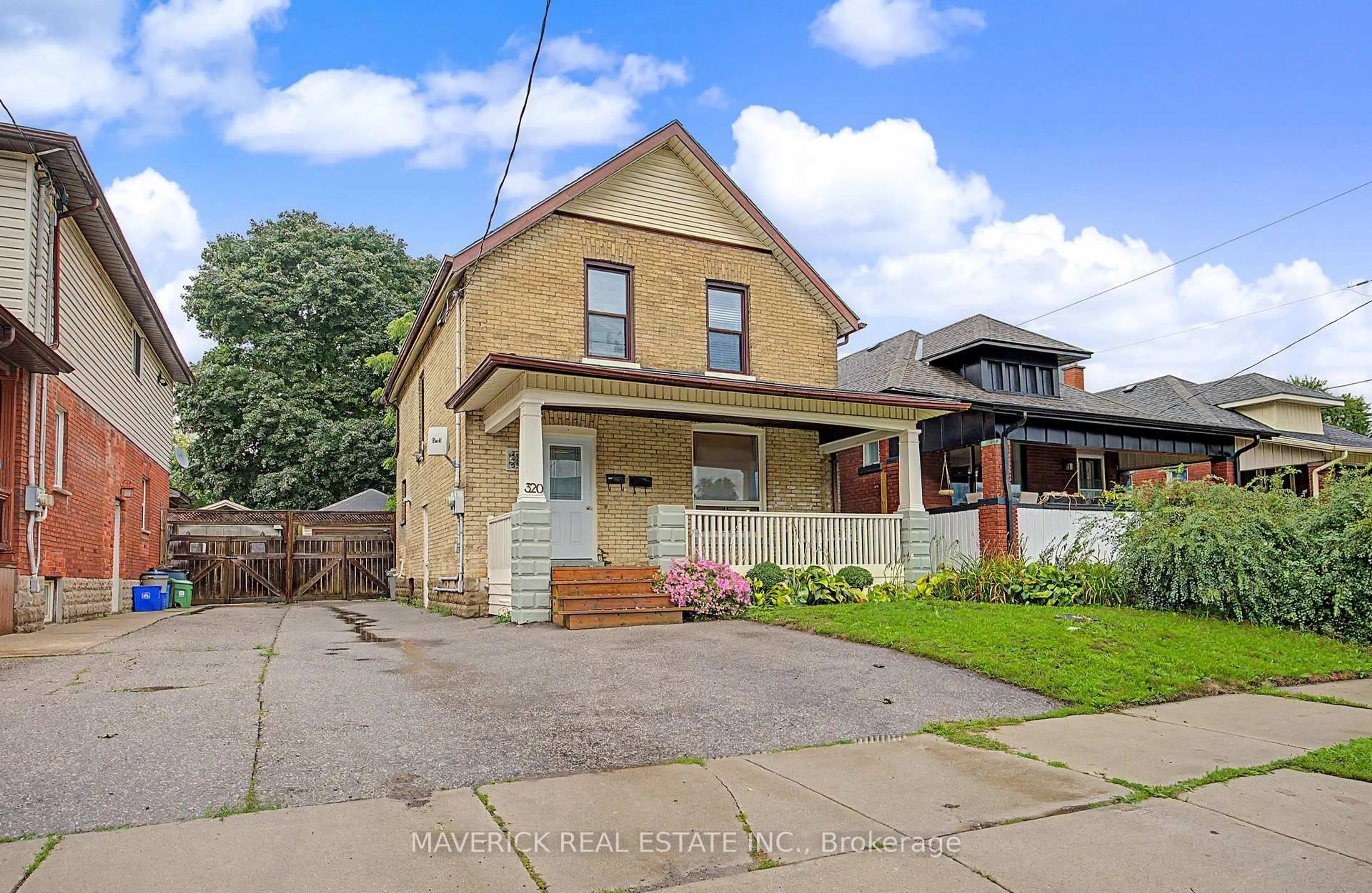 Home with brick exterior material, street for 320 ASHLAND Ave, London East Ontario N5W 4E6