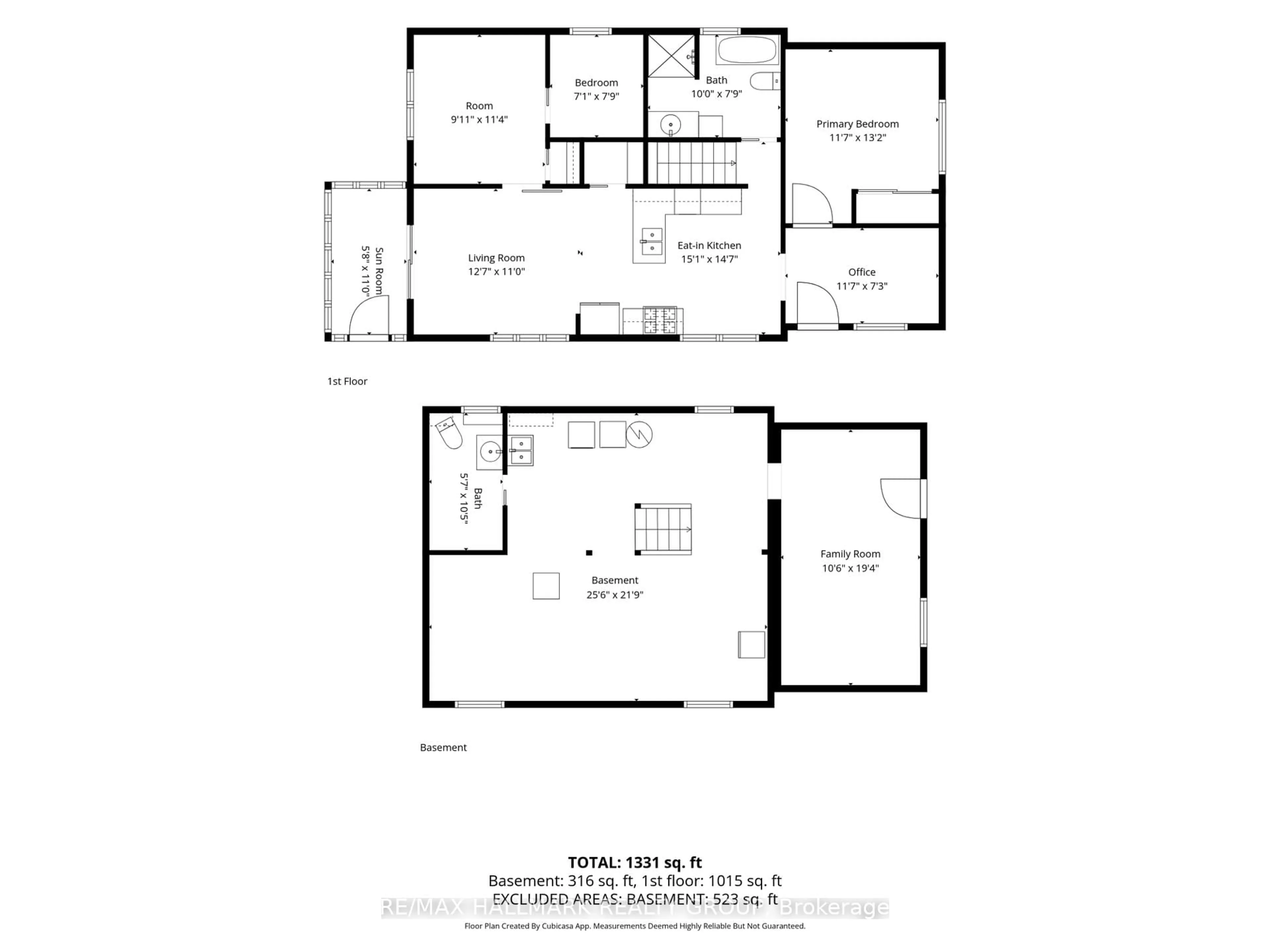 Floor plan for 21 Sevenoaks Ave, Brockville Ontario K6V 2V1