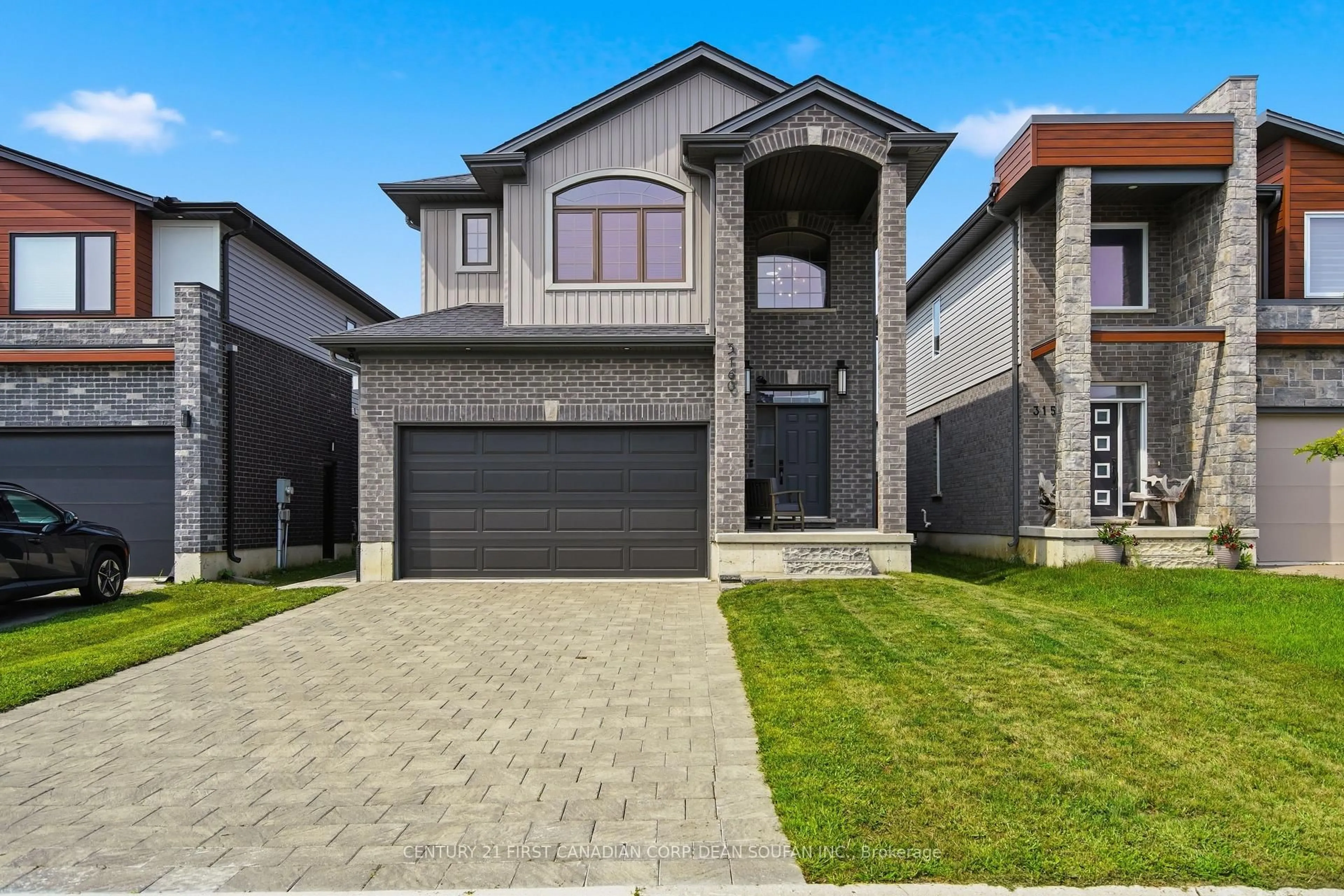 Home with brick exterior material, street for 3160 Frieda Way, London North Ontario N6G 0Y2