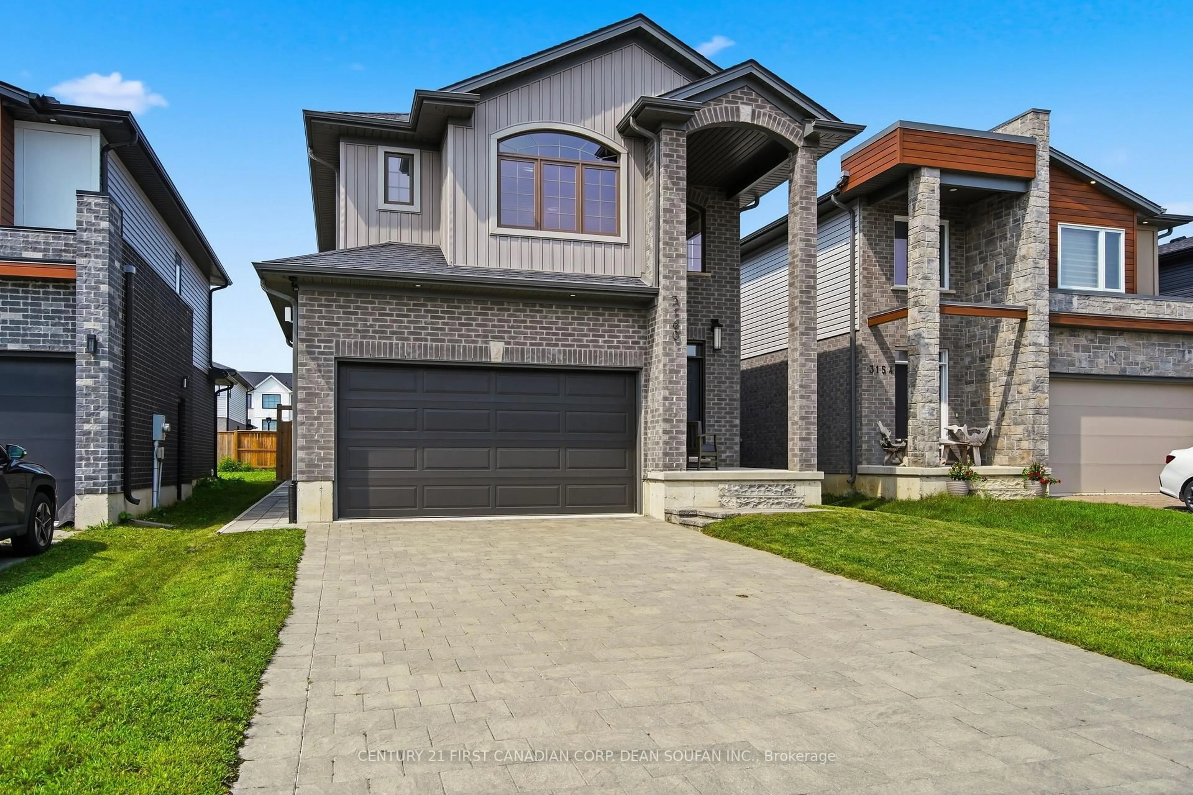 Home with brick exterior material, street for 3160 Frieda Way, London North Ontario N6G 0Y2