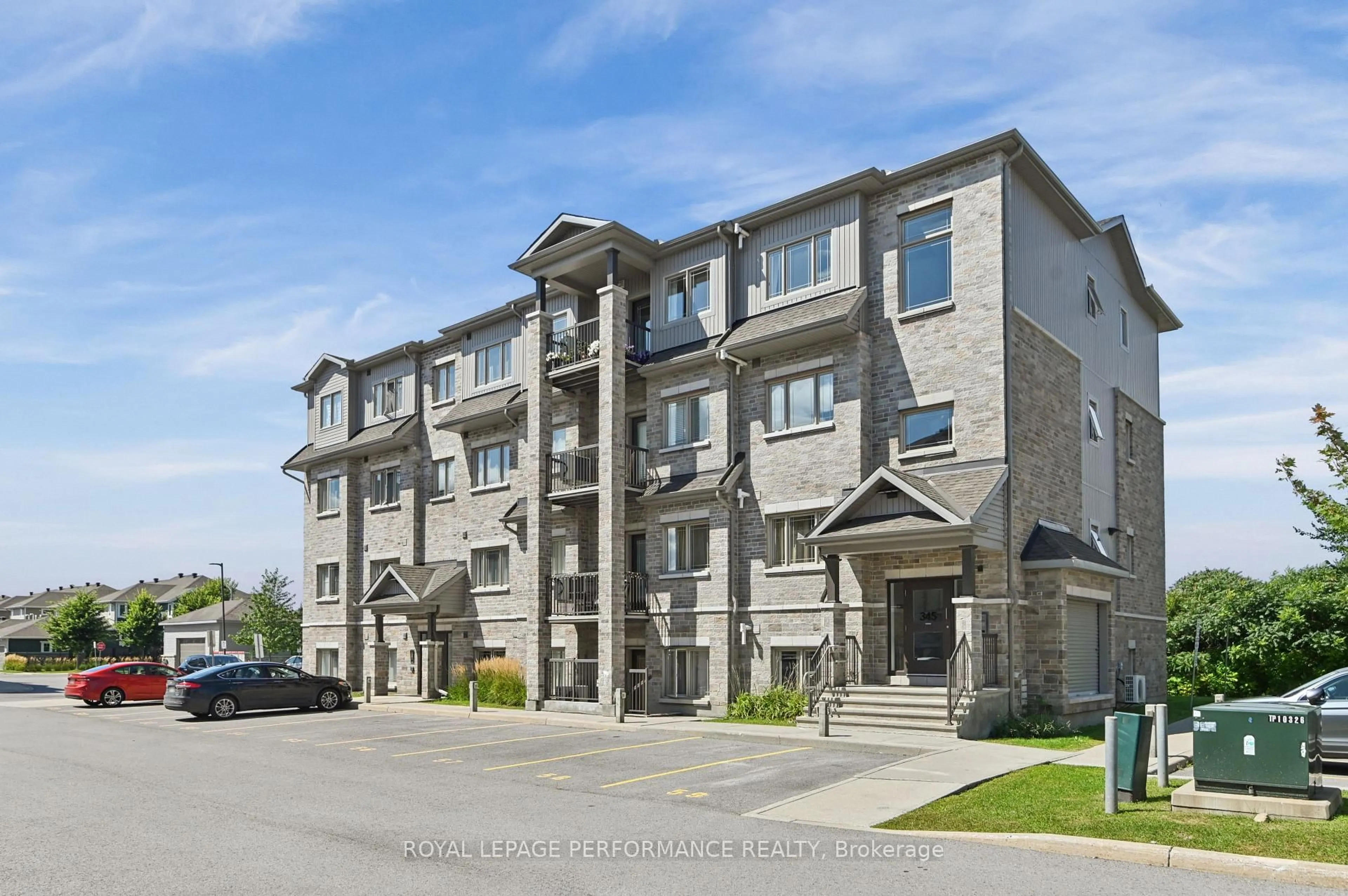 A pic from outside/outdoor area/front of a property/back of a property/a pic from drone, building for 345 Tribeca Private #2, Ottawa Ontario K2J 6B4