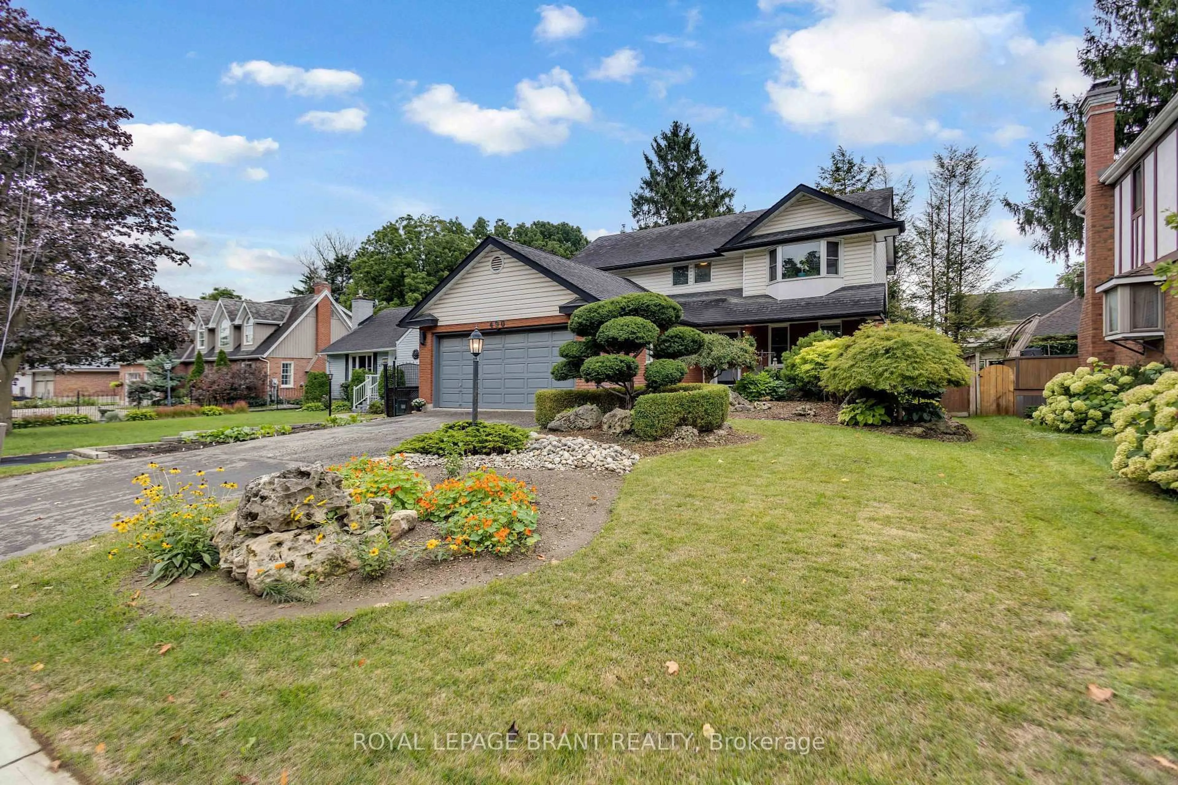 A pic from outside/outdoor area/front of a property/back of a property/a pic from drone, unknown for 490 Devonshire Ave, Woodstock Ontario N4S 5P8