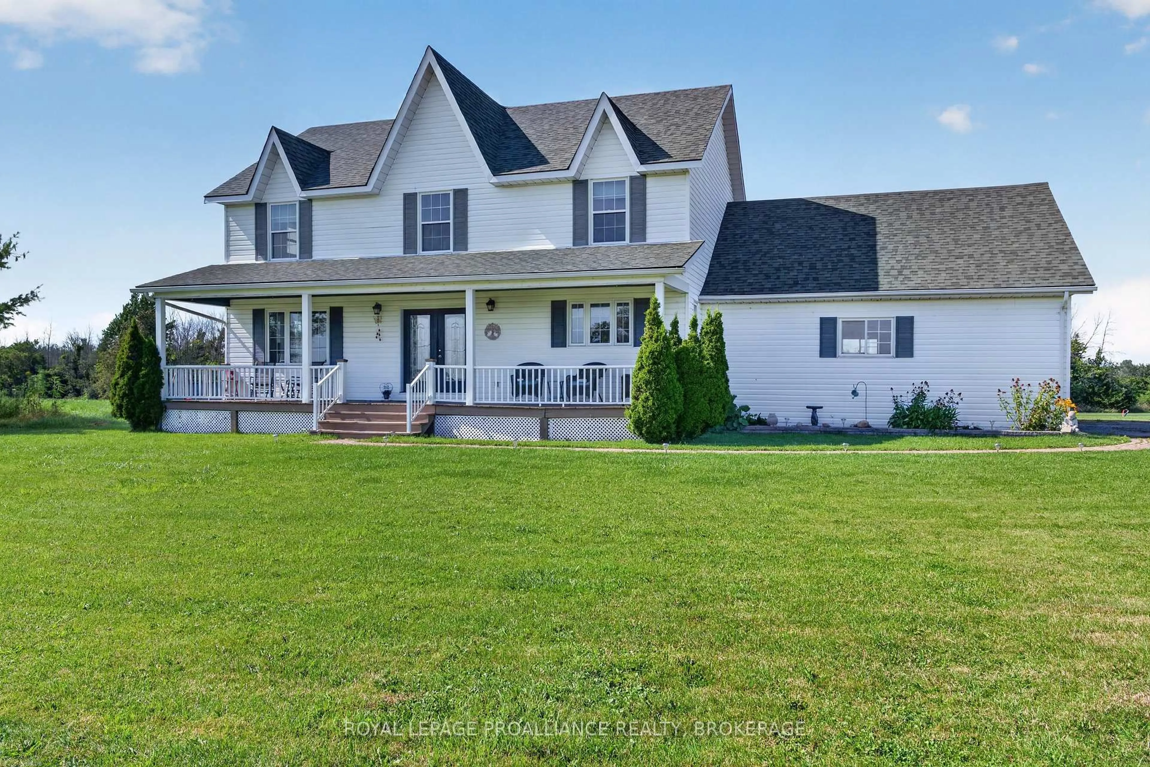 A pic from outside/outdoor area/front of a property/back of a property/a pic from drone, unknown for 867 Millhaven Rd, Bissett Creek Ontario K0H 2H0