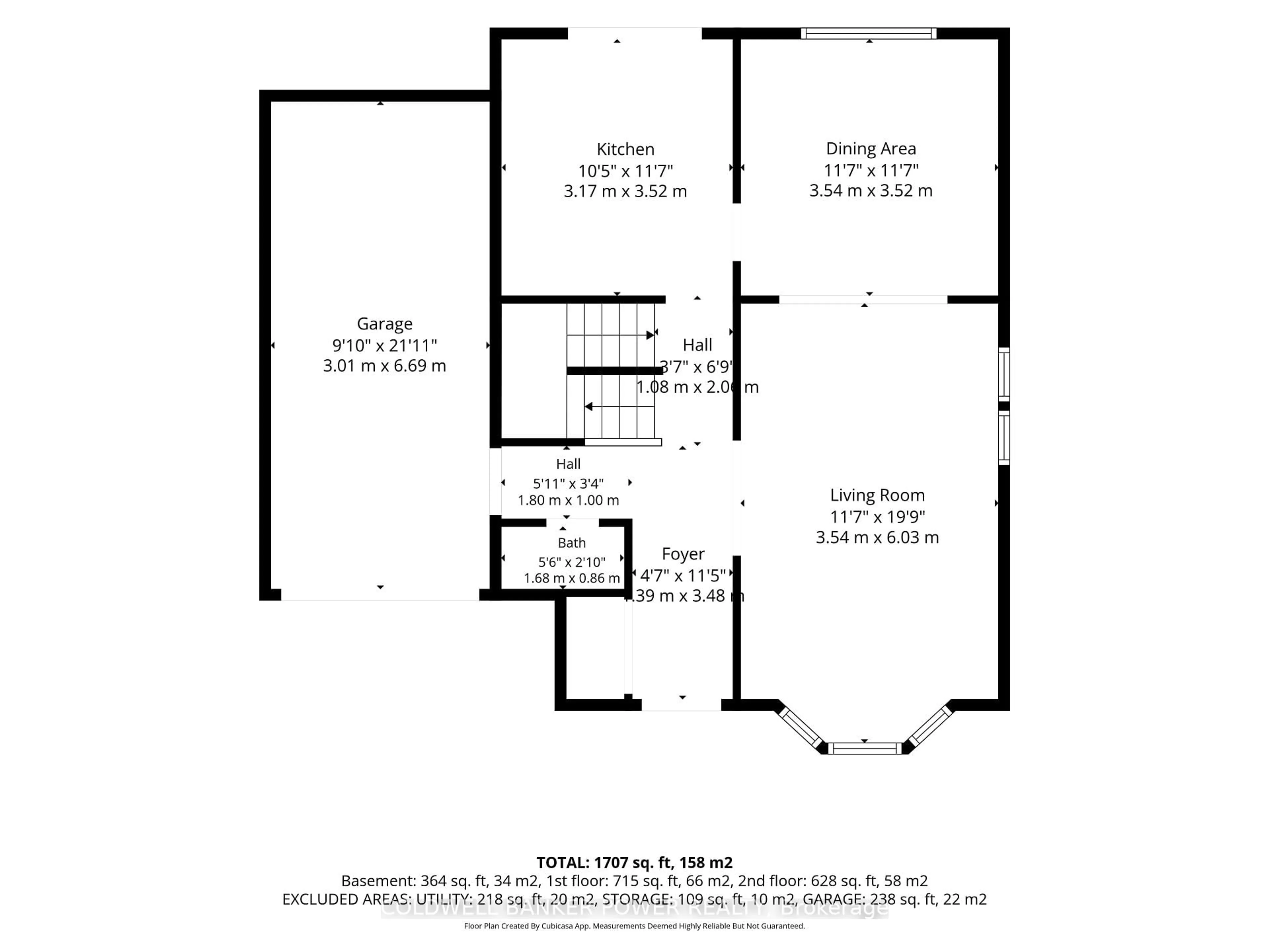 Floor plan for 34 Comox Crt, London South Ontario N6K 3K9