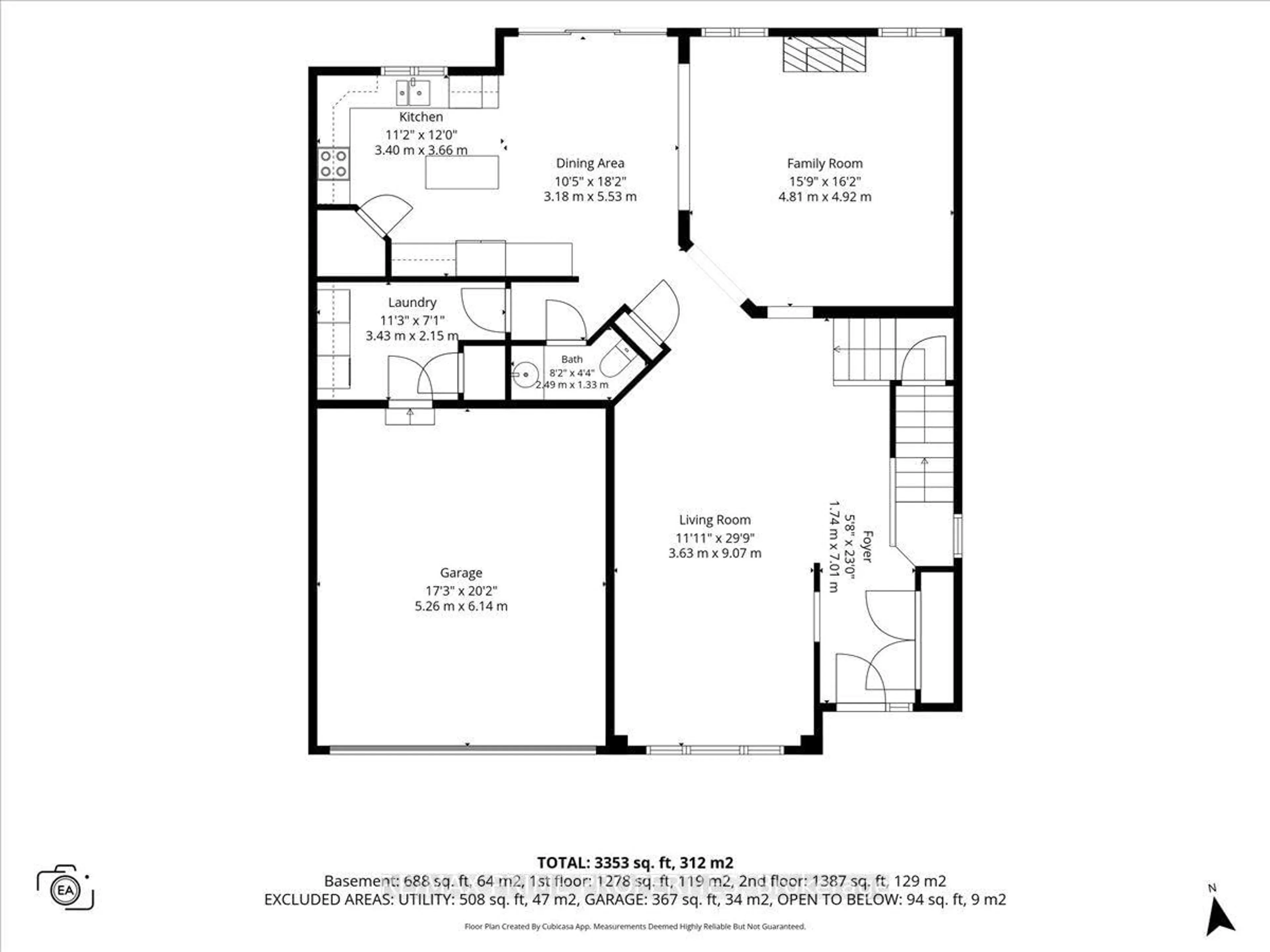 Floor plan for 20 Quarry Ridge Dr, Ottawa Ontario K1C 7S2