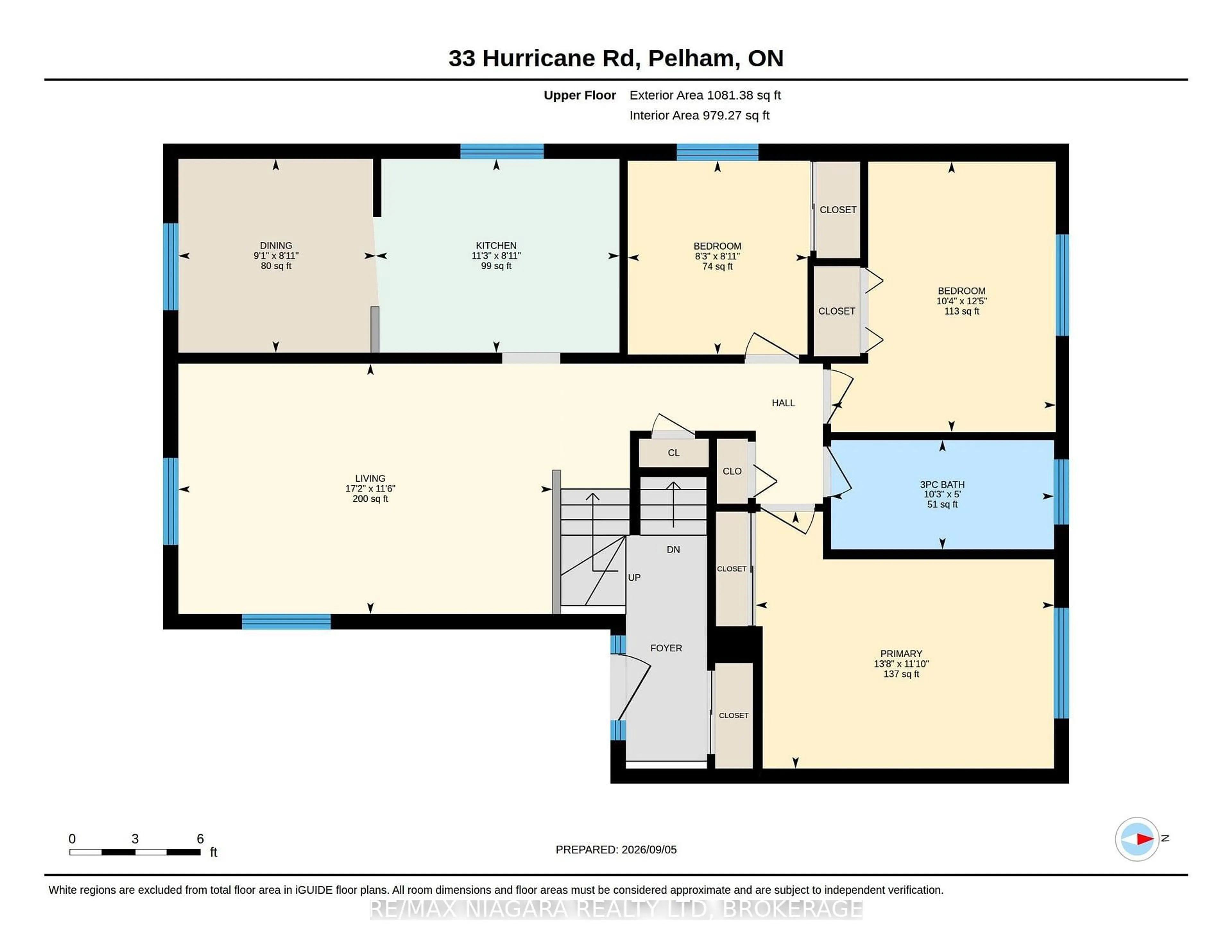 Floor plan for 33 Hurricane Rd, Pelham Ontario L0S 1E3
