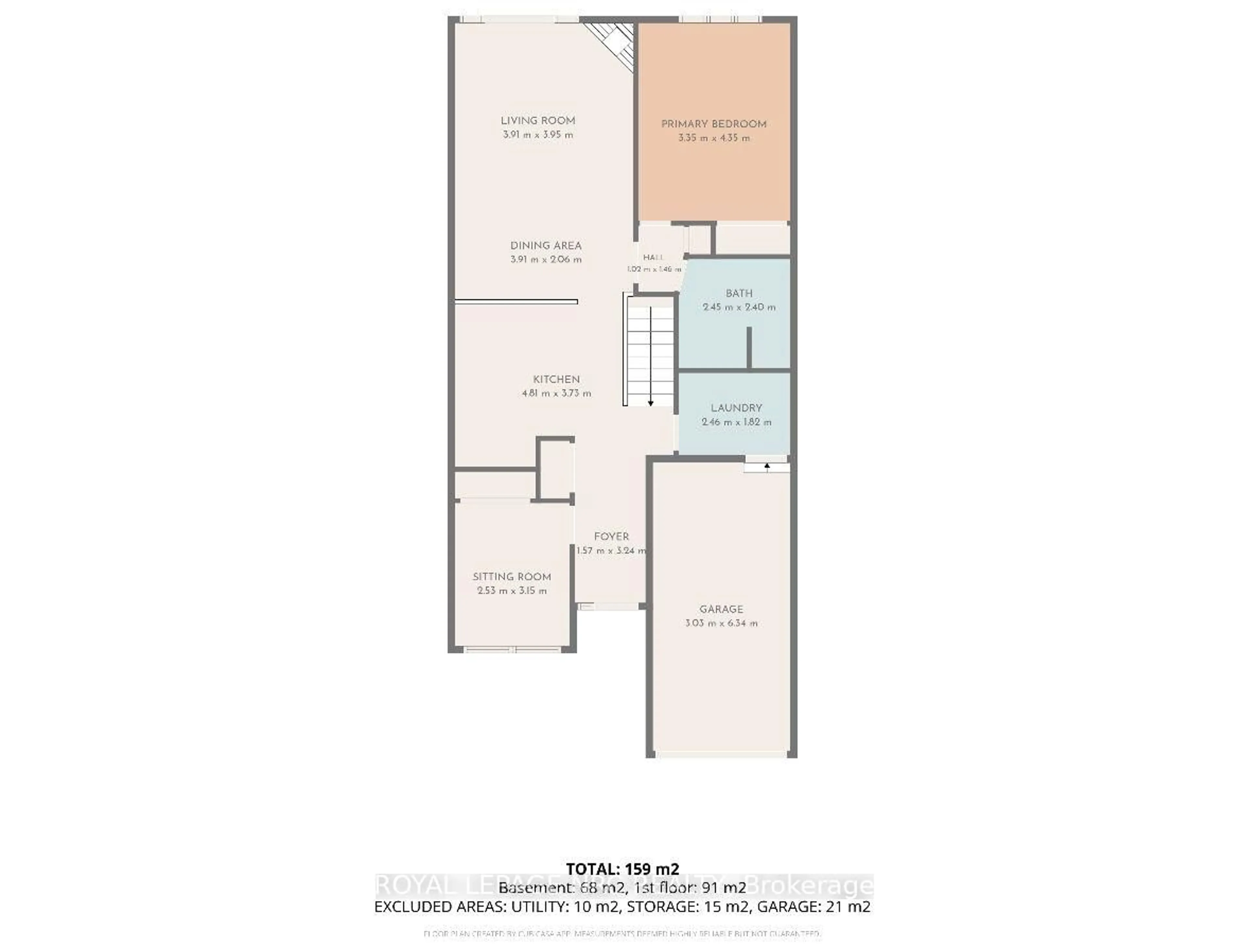 Floor plan for 178 BECKETT Cres, Pelham Ontario L0S 1E4
