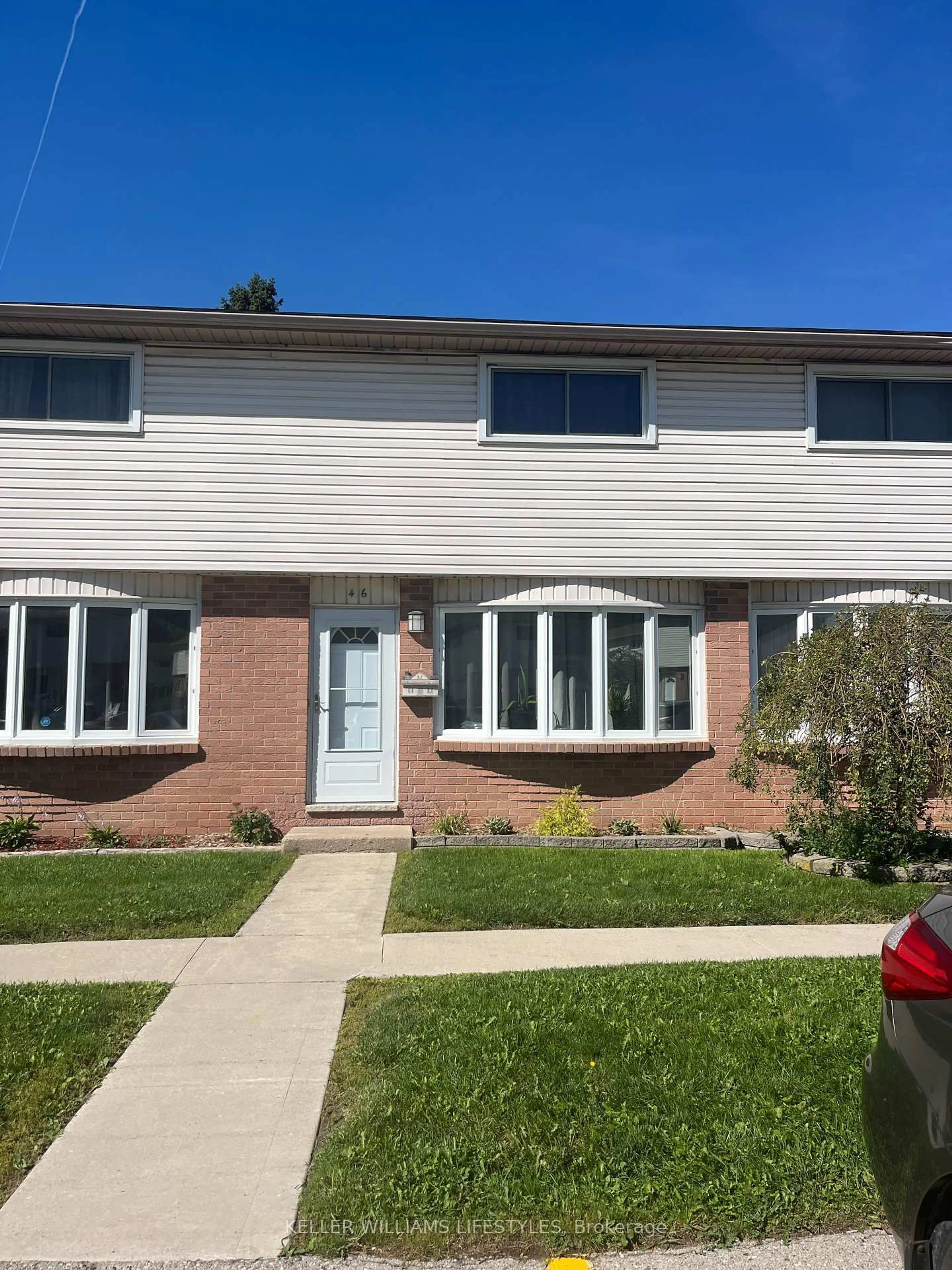Home with brick exterior material, street for 700 EXETER Rd #46, London South Ontario N6E 1L2