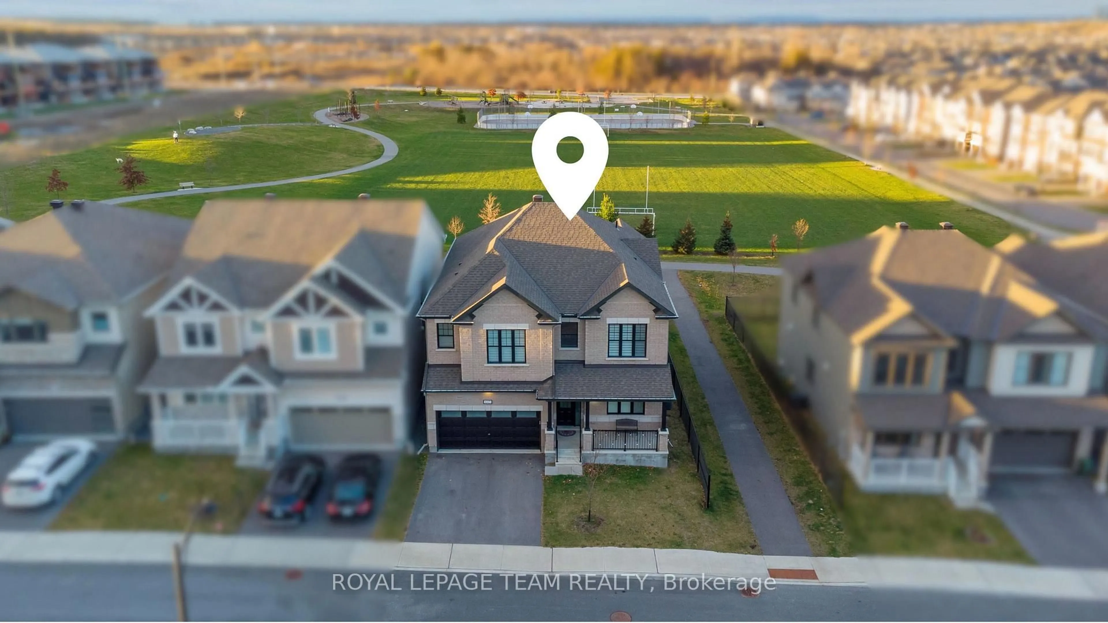 A pic from outside/outdoor area/front of a property/back of a property/a pic from drone, street for 643 Rye Grass Way, Ottawa Ontario K2J 6Z8