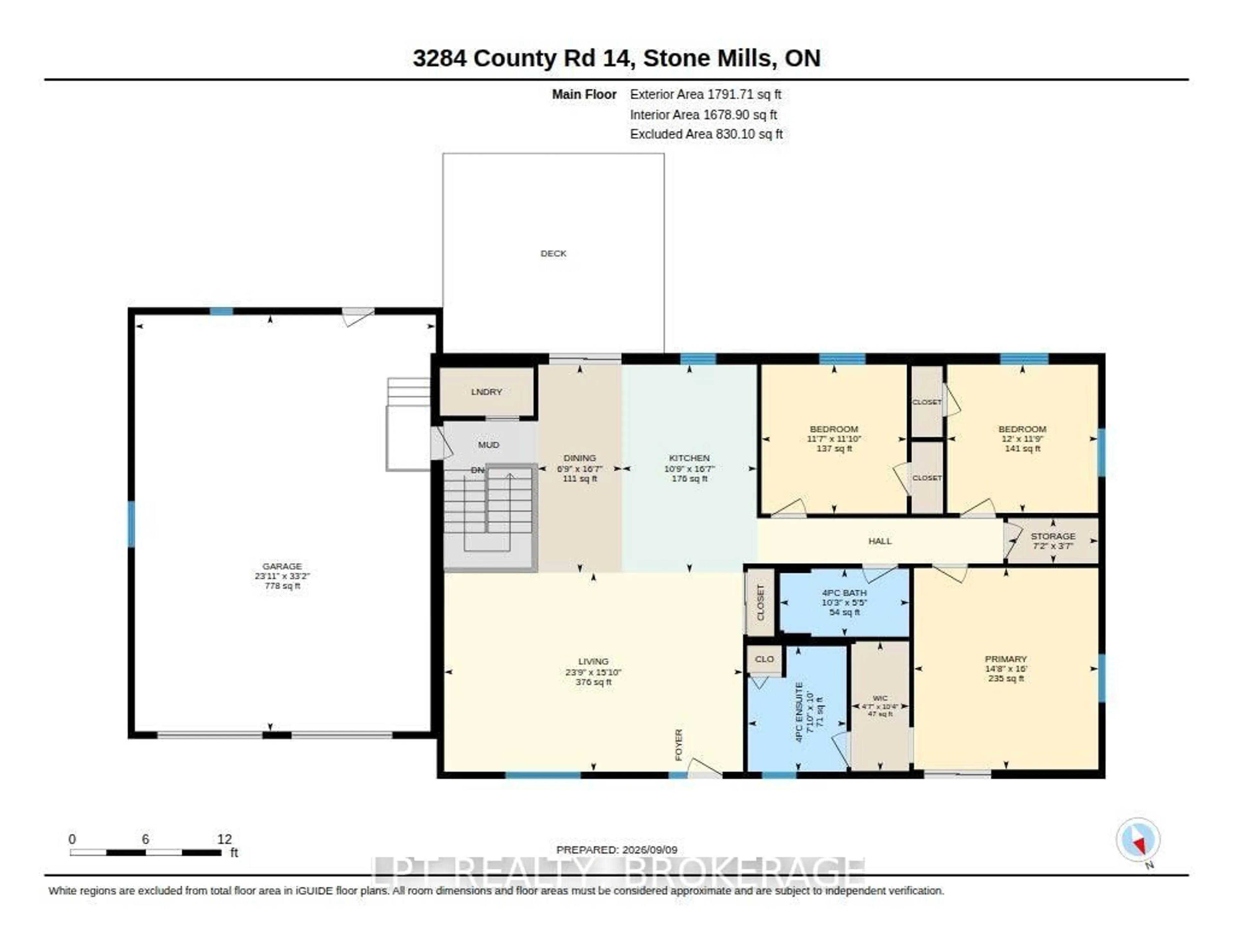Floor plan for 3284 County Road 14 Rd, Kaladar Ontario K0K 1Z0
