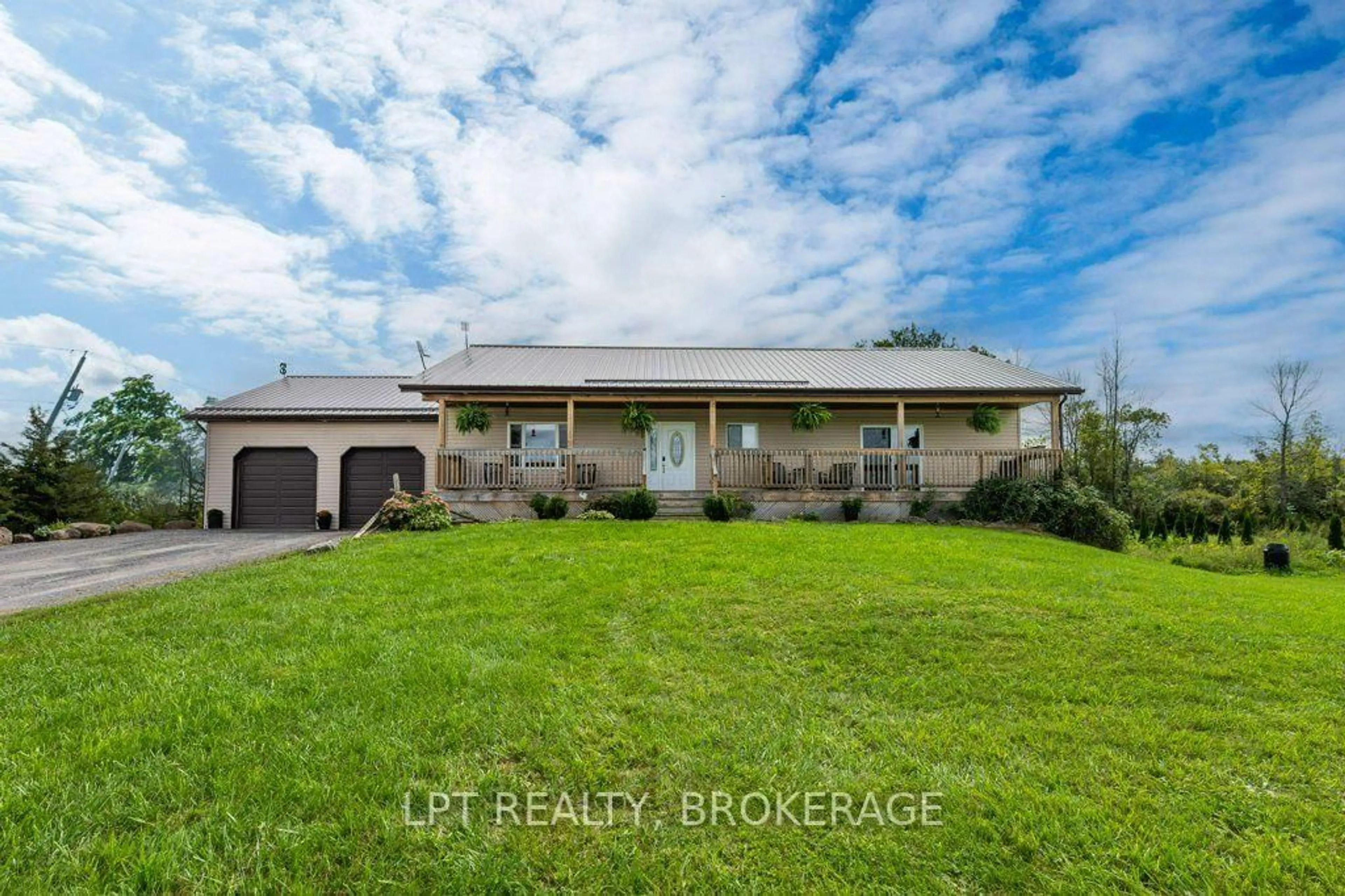 A pic from outside/outdoor area/front of a property/back of a property/a pic from drone, unknown for 3284 County Road 14 Rd, Kaladar Ontario K0K 1Z0