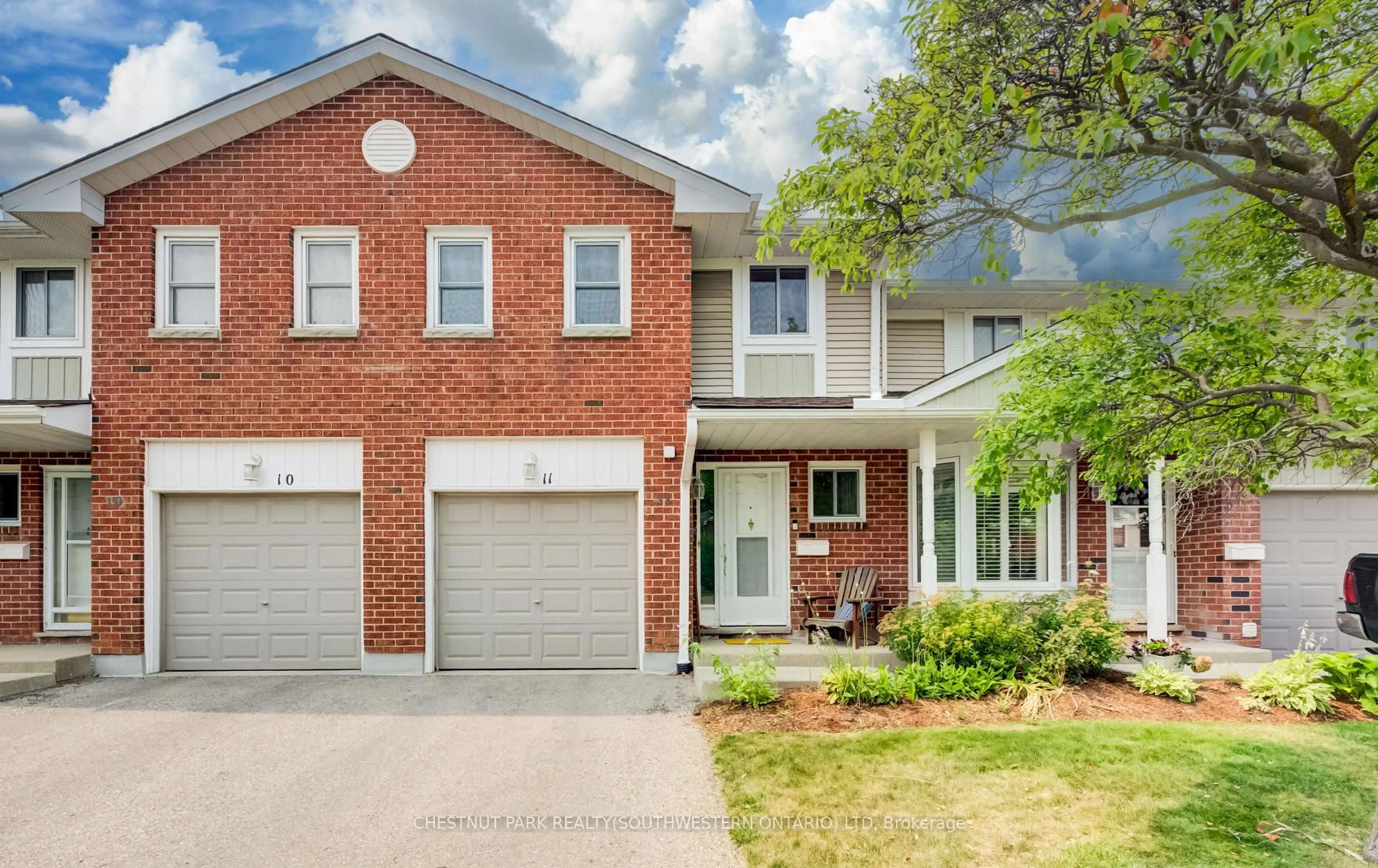 Home with brick exterior material, street for 210 Highland Cres #11, Kitchener Ontario N2M 5H7