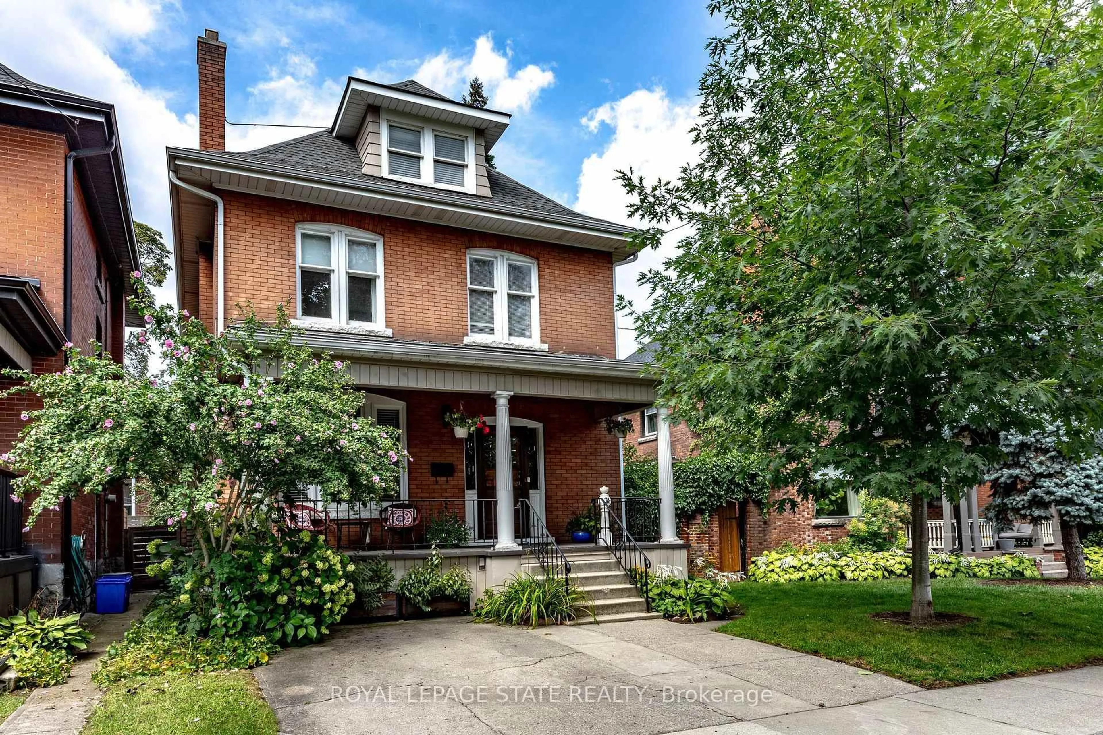 Home with brick exterior material, street for 24 Fairleigh Cres, Hamilton Ontario L8M 2K9