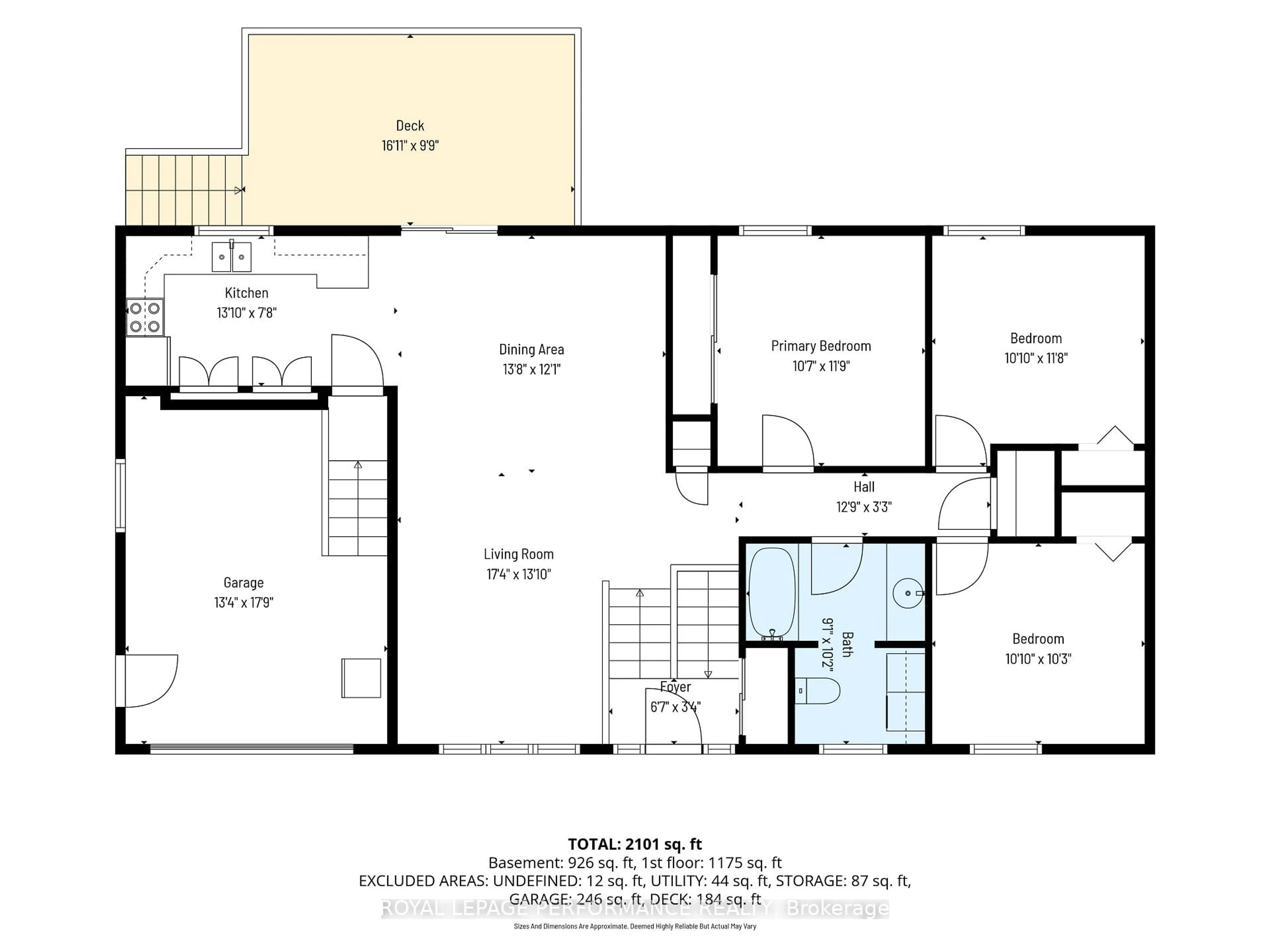 Floor plan for 14 Albert St, Casselman Ontario K0A 1M0