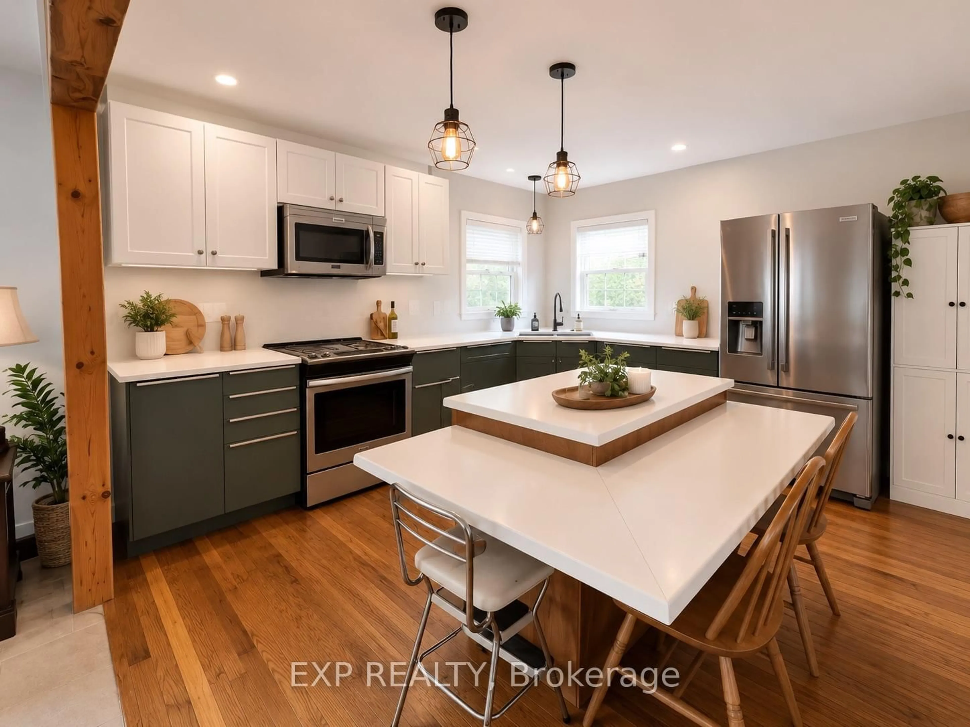 Open concept kitchen, unknown for 155 North St, Southwest Middlesex Ontario N0L 1M0