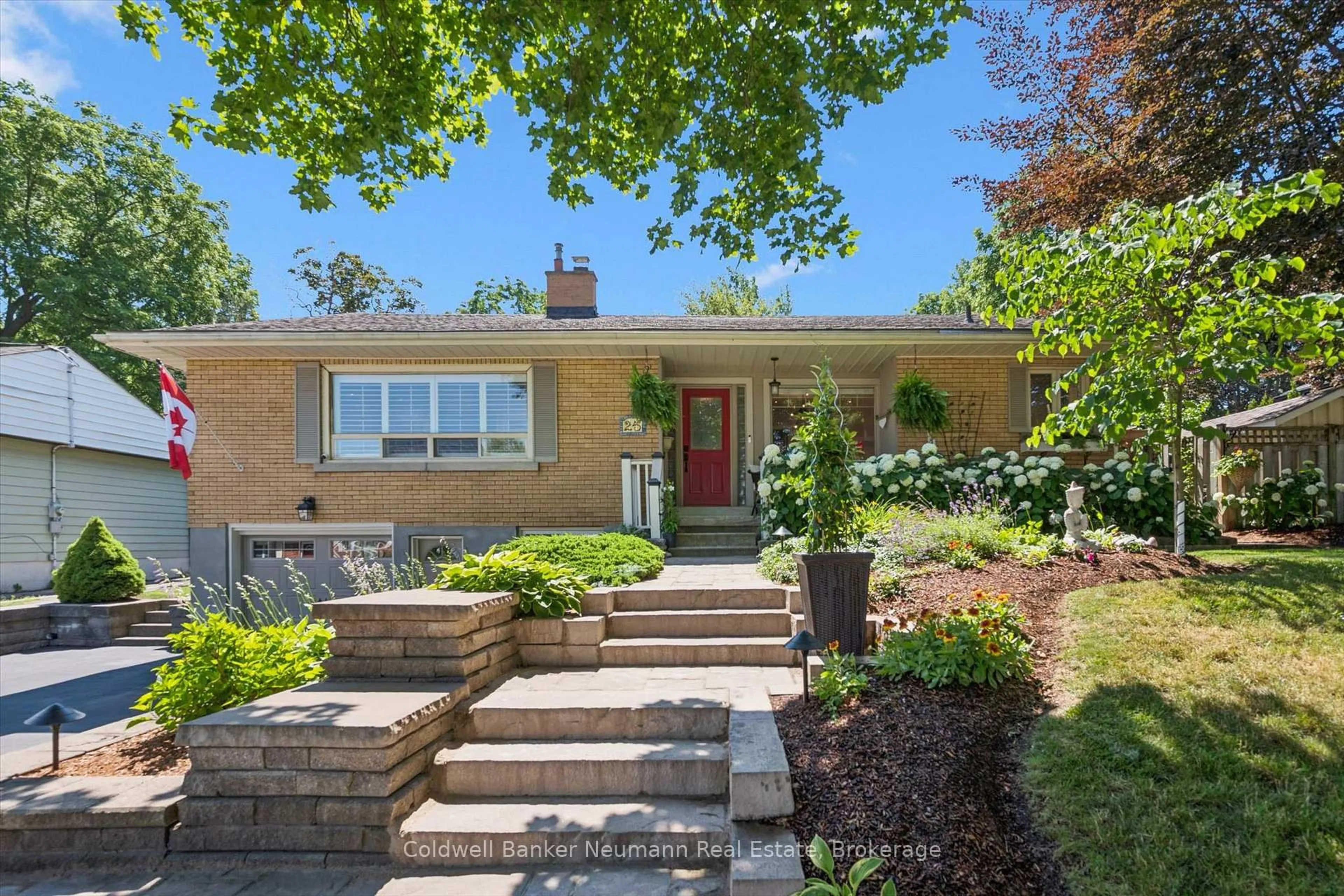 Home with brick exterior material, street for 25 Bennett Ave, Guelph Ontario N1E 2C6