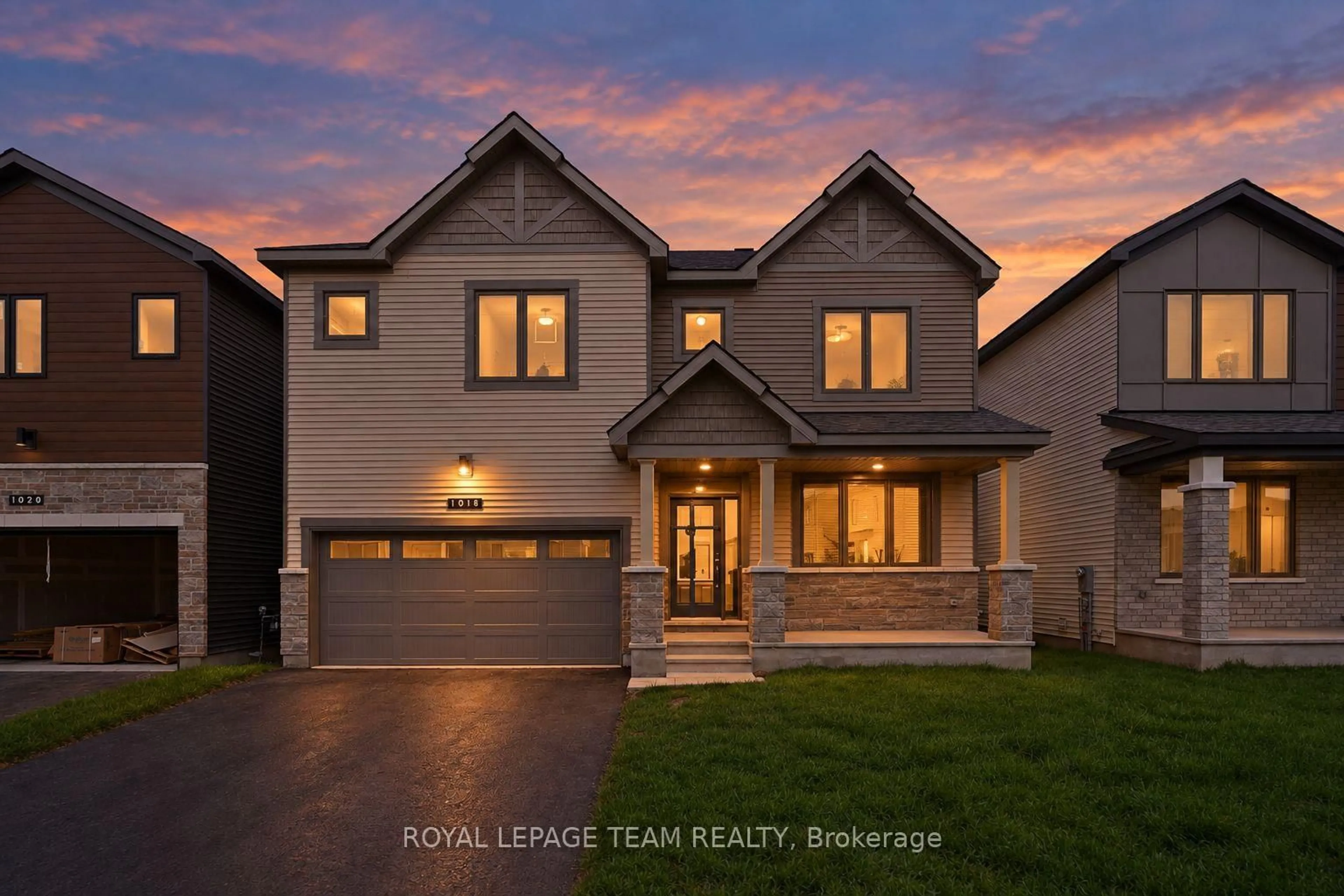 Home with brick exterior material, street for 1018 Charolais Pl, Richmond Ontario K0A 2Z0