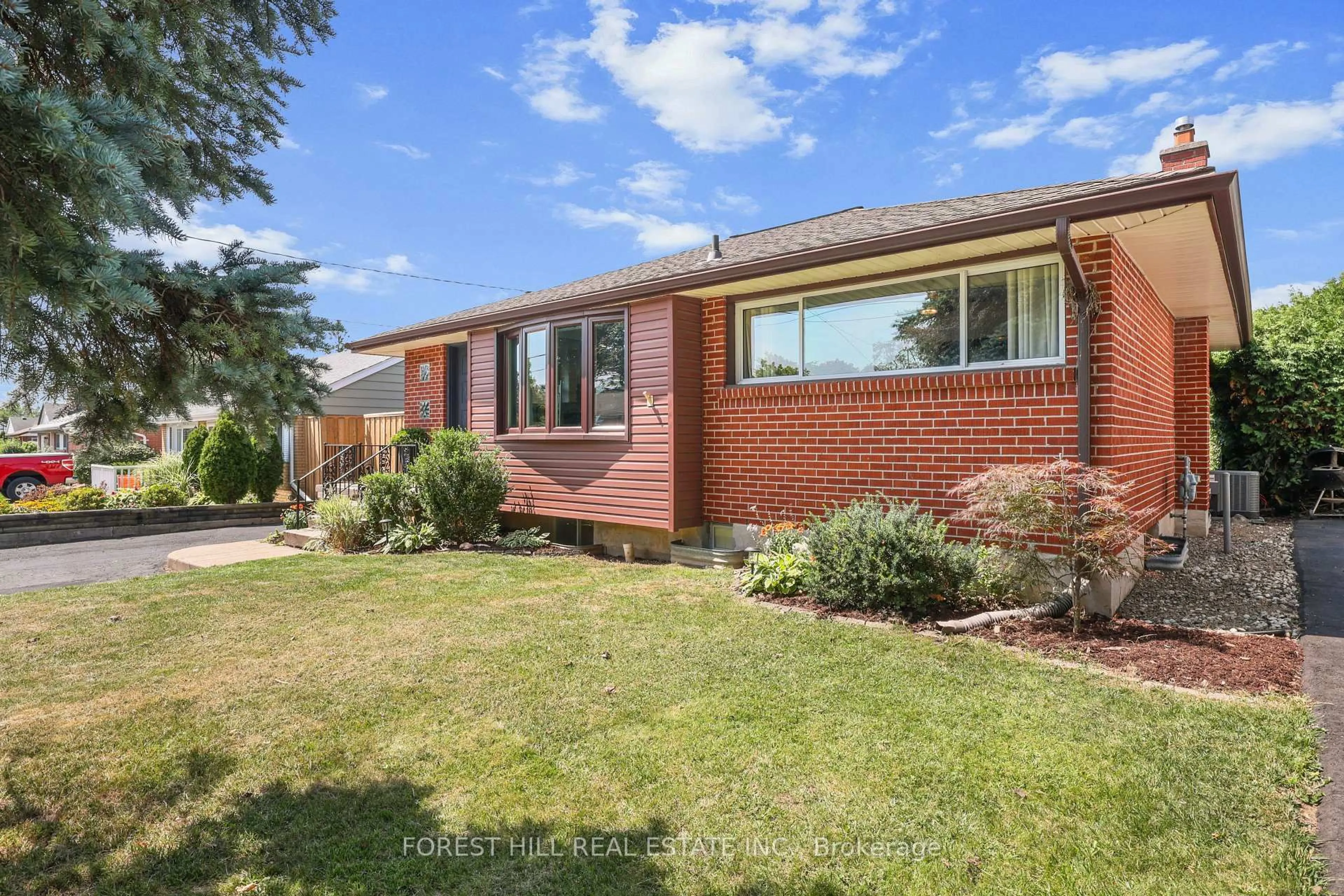 Home with brick exterior material, street for 203 Merlin Cres, London East Ontario N5W 5A2
