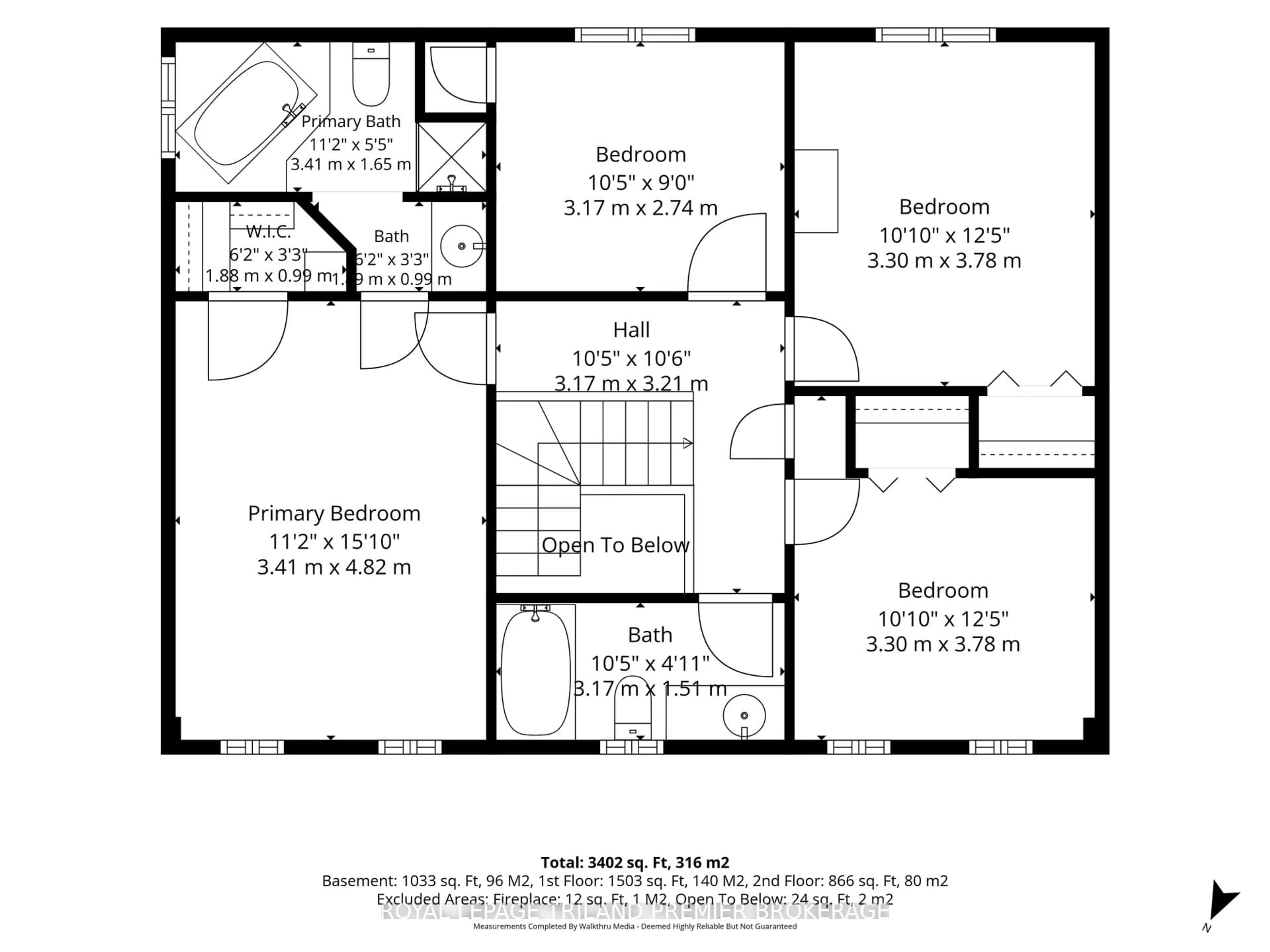 Floor plan for 74 Napoleon Dr, London East Ontario N5V 4A9